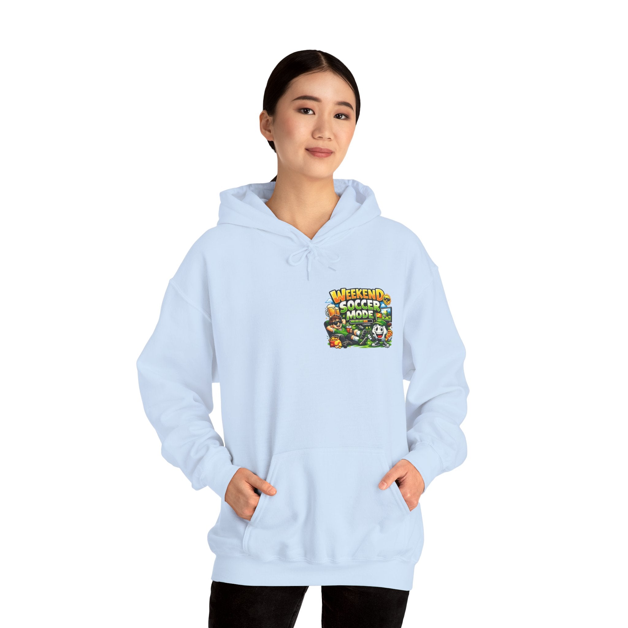 Weekend Soccer Mode Funny Hoodie