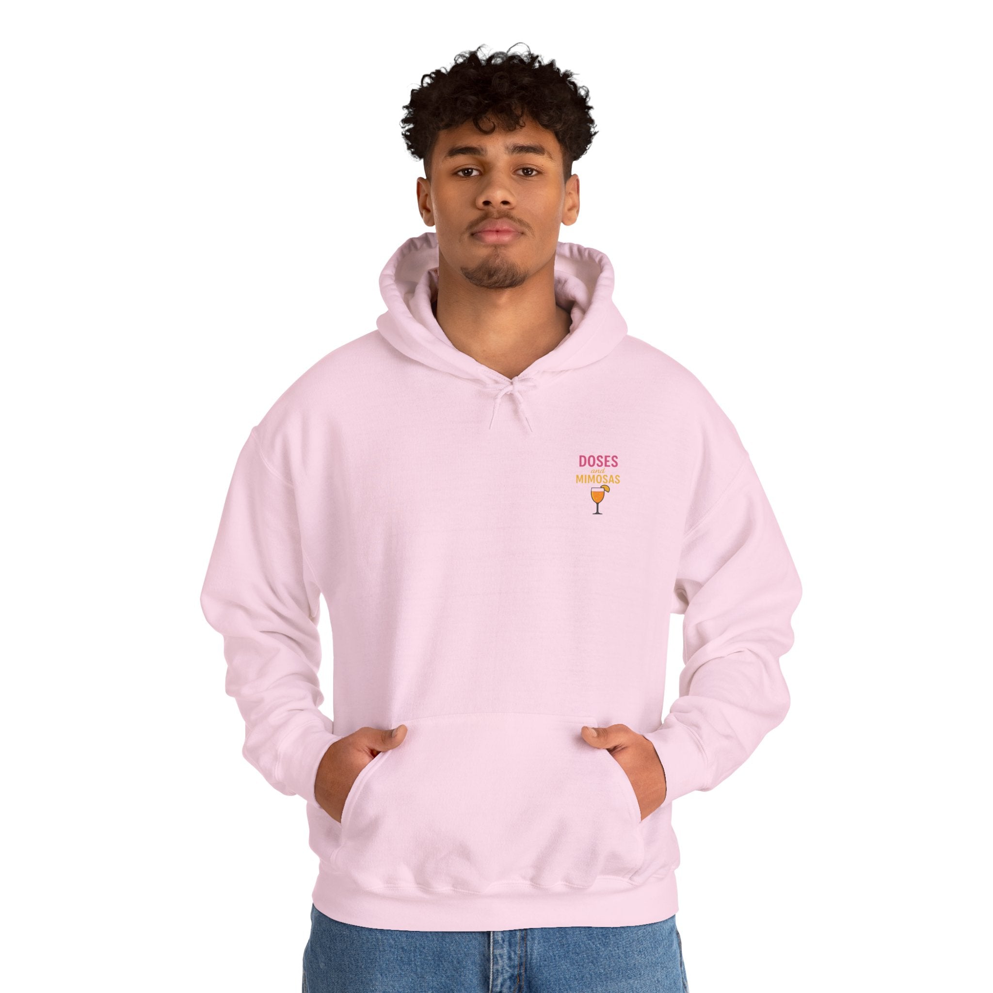 Party Vibes Hooded Sweatshirt — "Sunday Funday" Doses & Mimosas