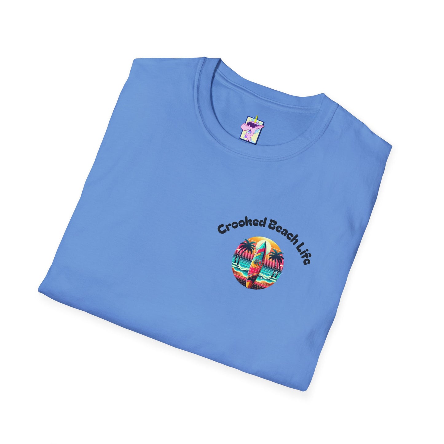 Jammin' Jellyfish Unisex Softstyle T-Shirt - Beach Life Vibes