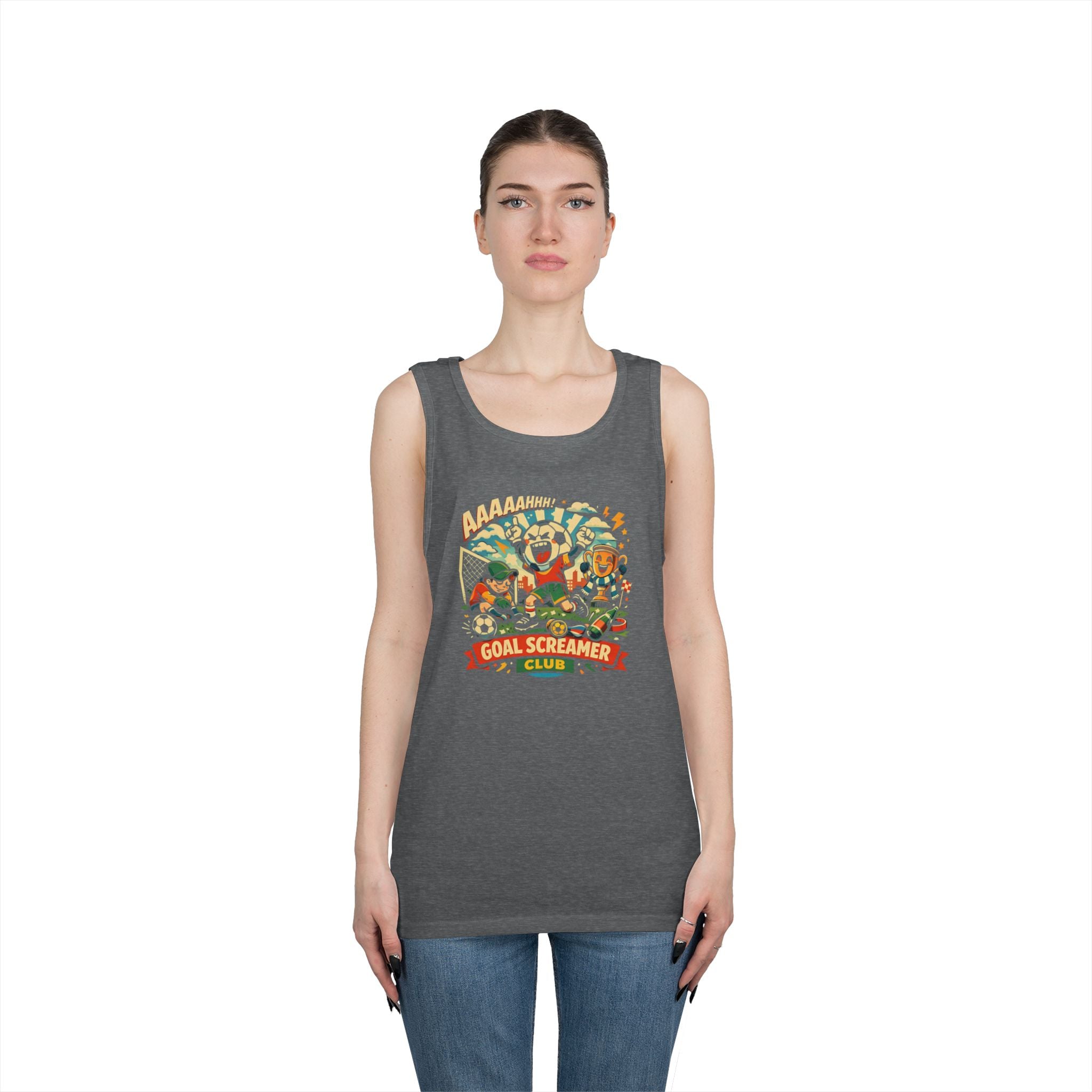 Goal Screamers Club Funny Tank Top