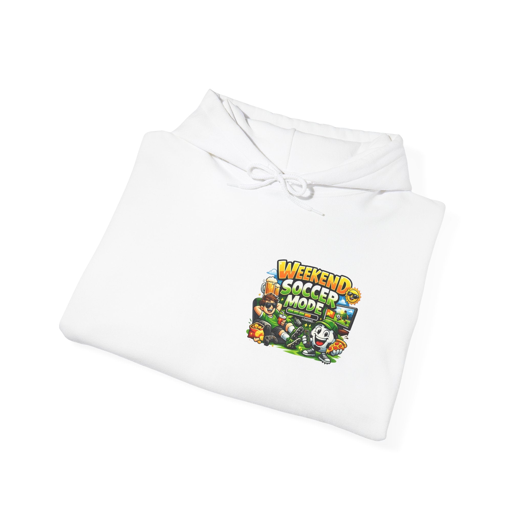 Weekend Soccer Mode Funny Hoodie