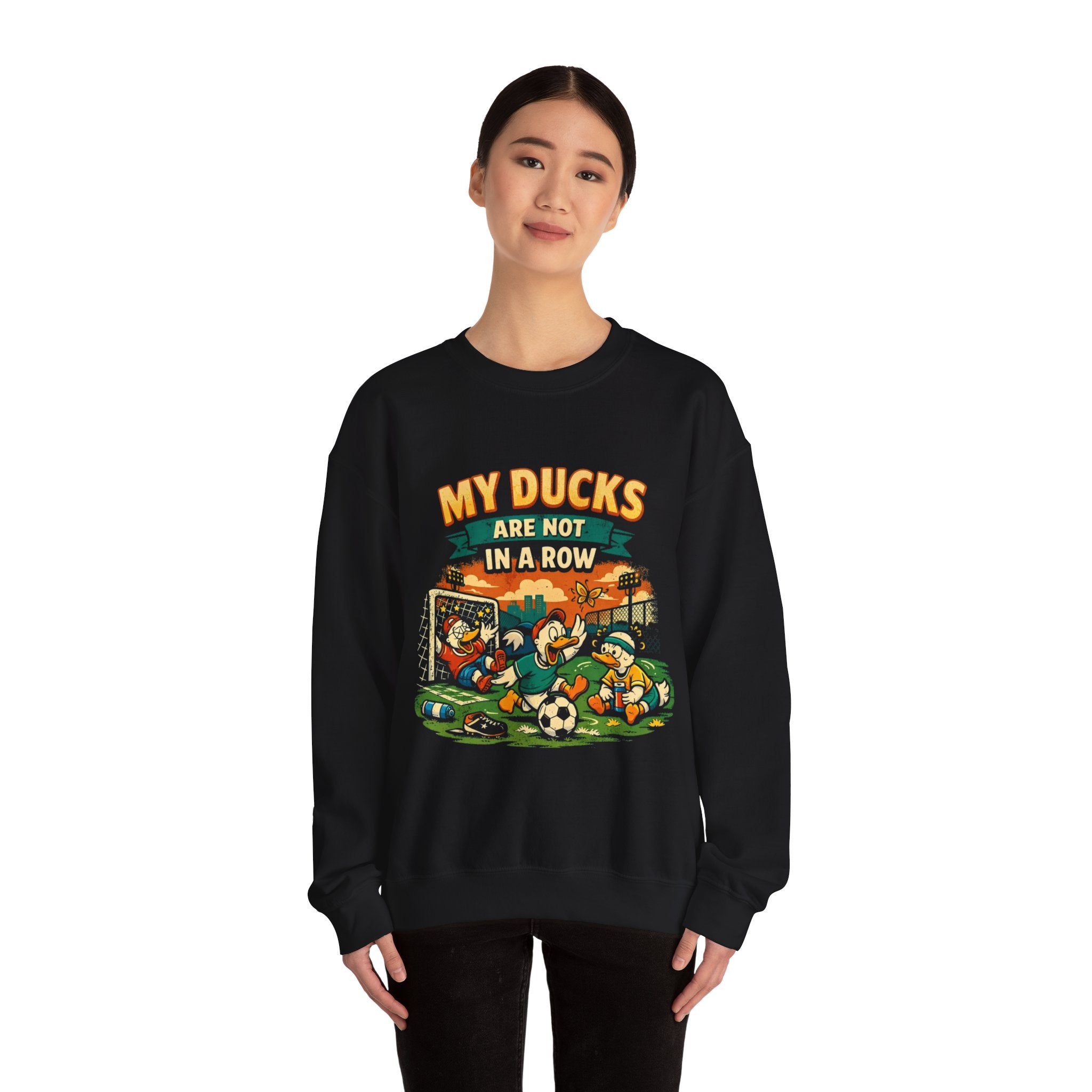 My Ducks Are Not In A Row Funny T-Shirt Sarcastic Graphic Tee Anxiety Humor Gift Funny Slogan Shirt Novelty Tee