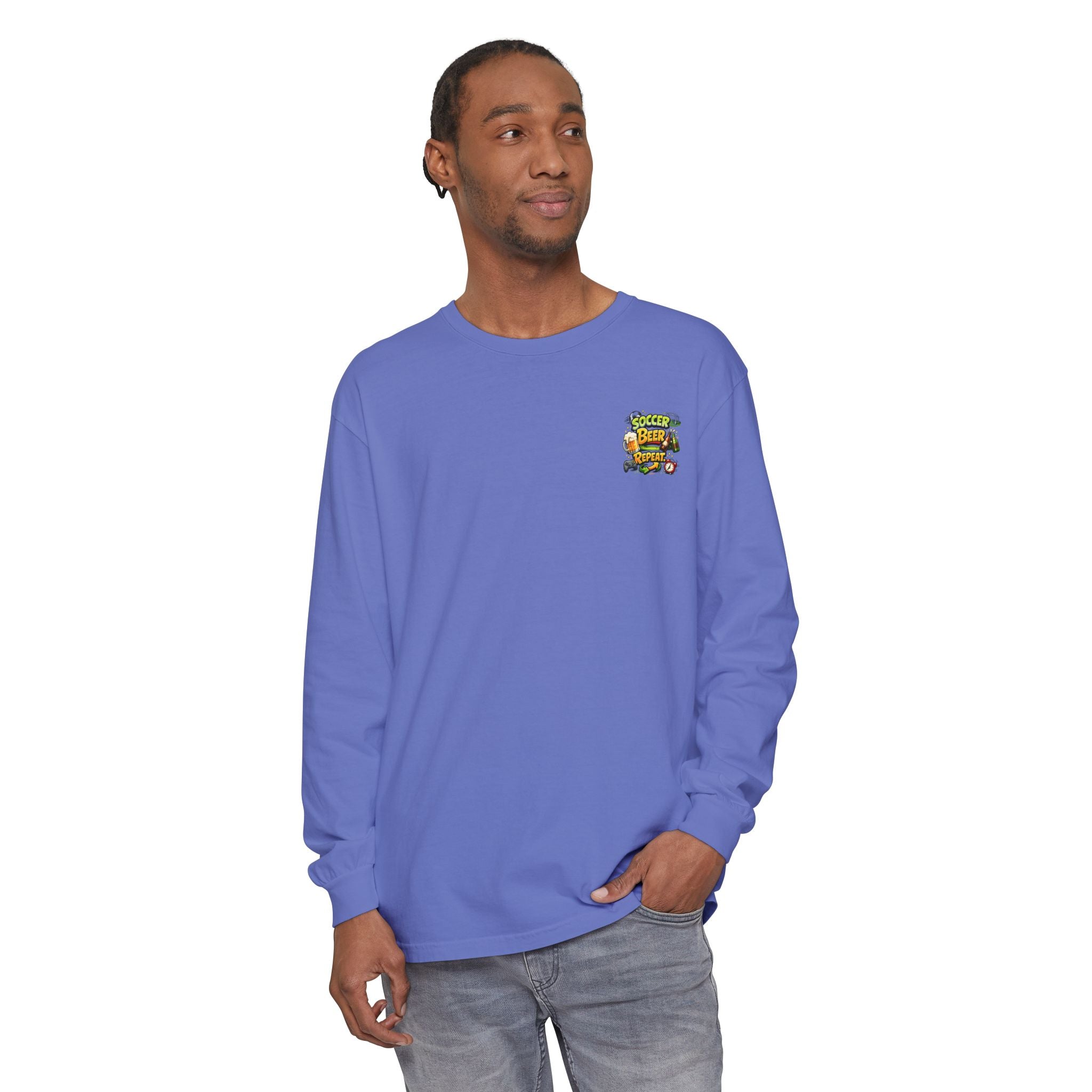 Soccer Beer Repeat Funny Sweatshirt