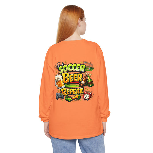 Soccer Beer Repeat Funny Sweatshirt