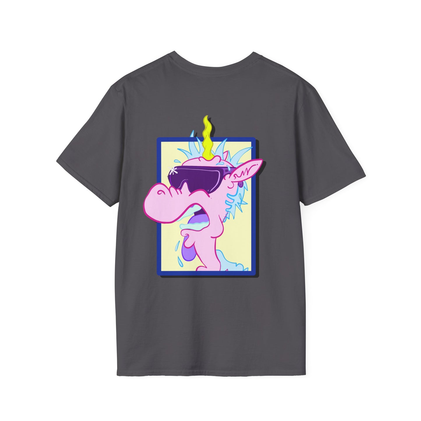 Cool Unicorn Graphic T-Shirt - Are You Crooked, RAVER? Unisex Tee