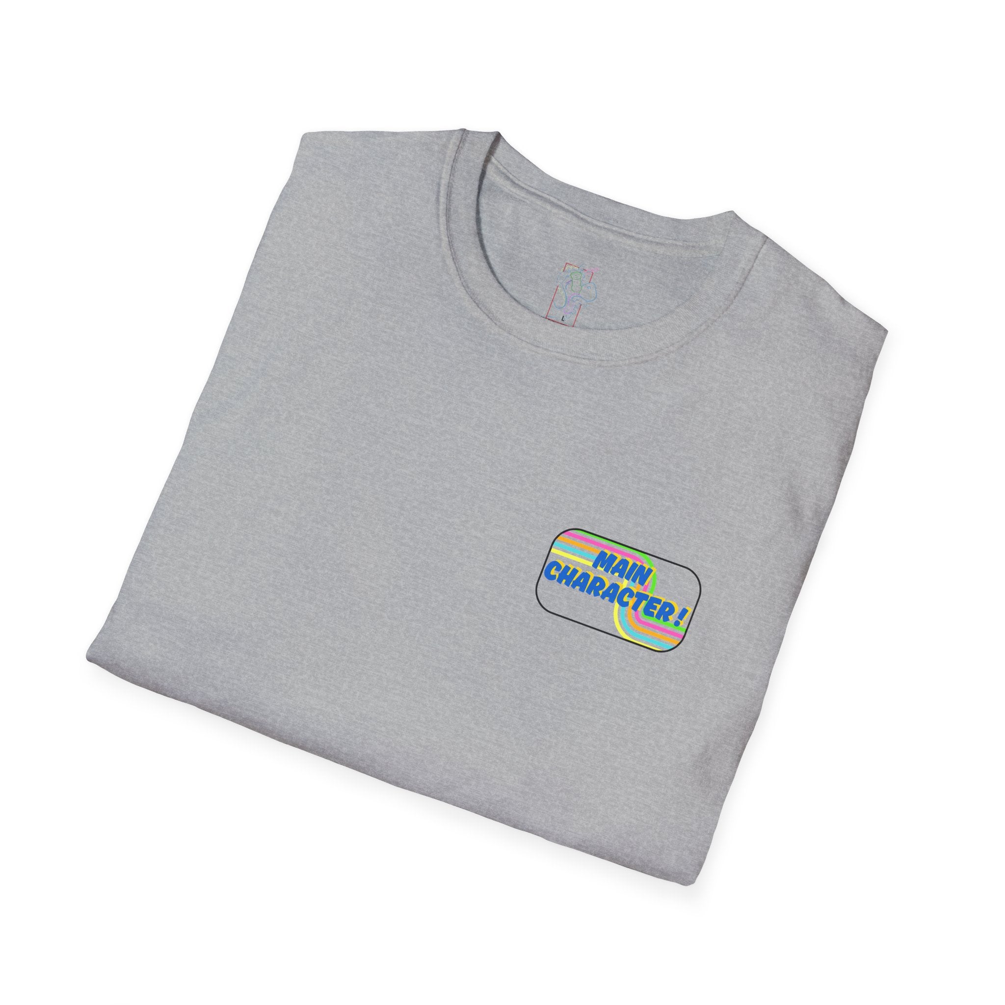 Main Character-Retro Funny — Awesome Creative Graphic T-Shirt