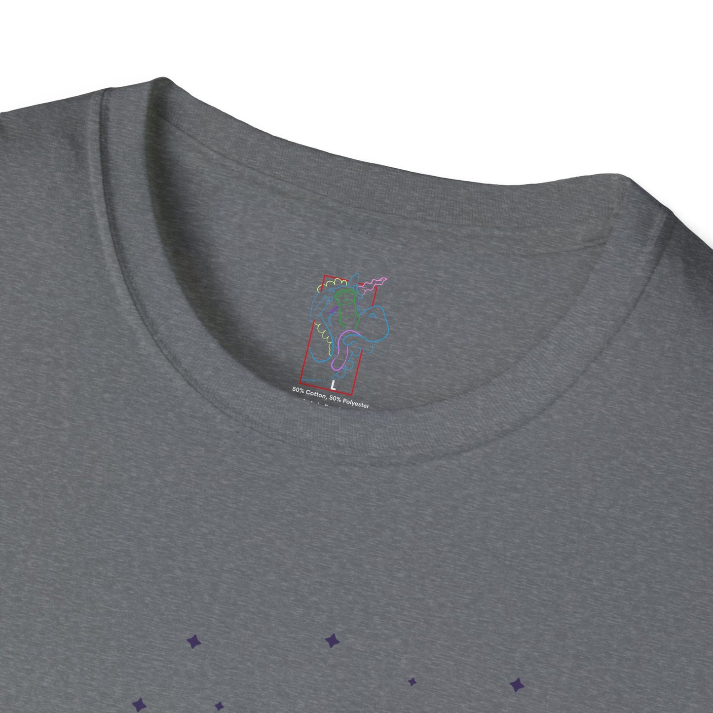 Unisex Softstyle T-Shirt with Rocket Design - Perfect for Space Lovers, Parties, Birthdays, Everyday Wear, or Gifts