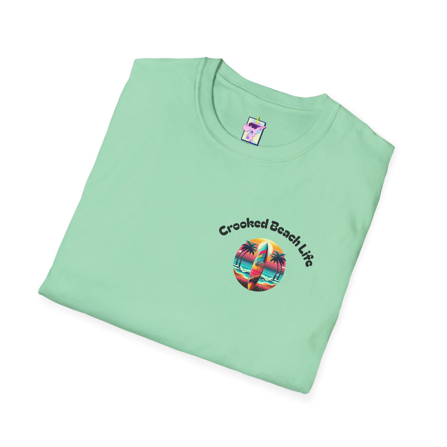 Jammin' Jellyfish Unisex Softstyle T-Shirt - Beach Life Vibes