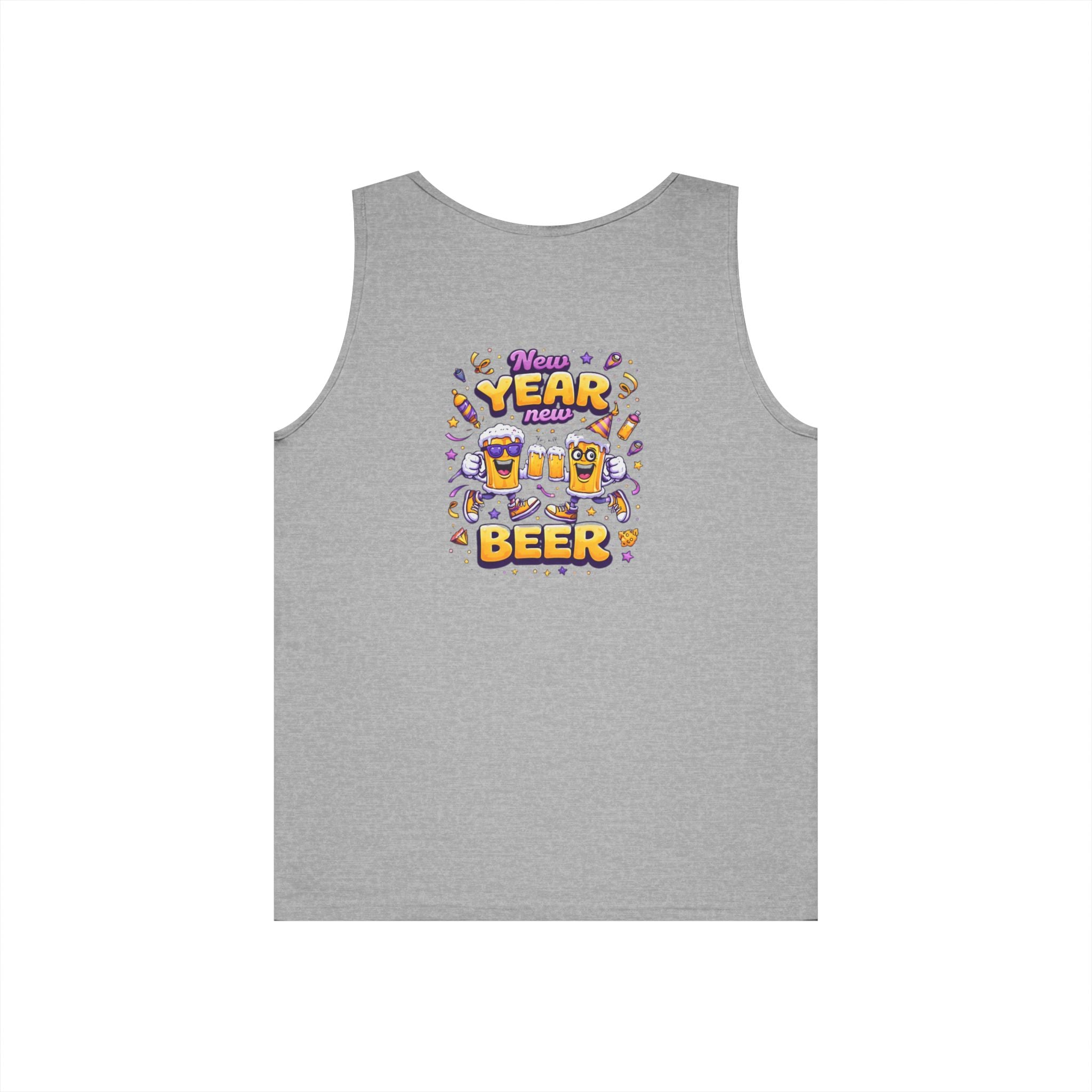 New Year New Beer Funny Tank Top