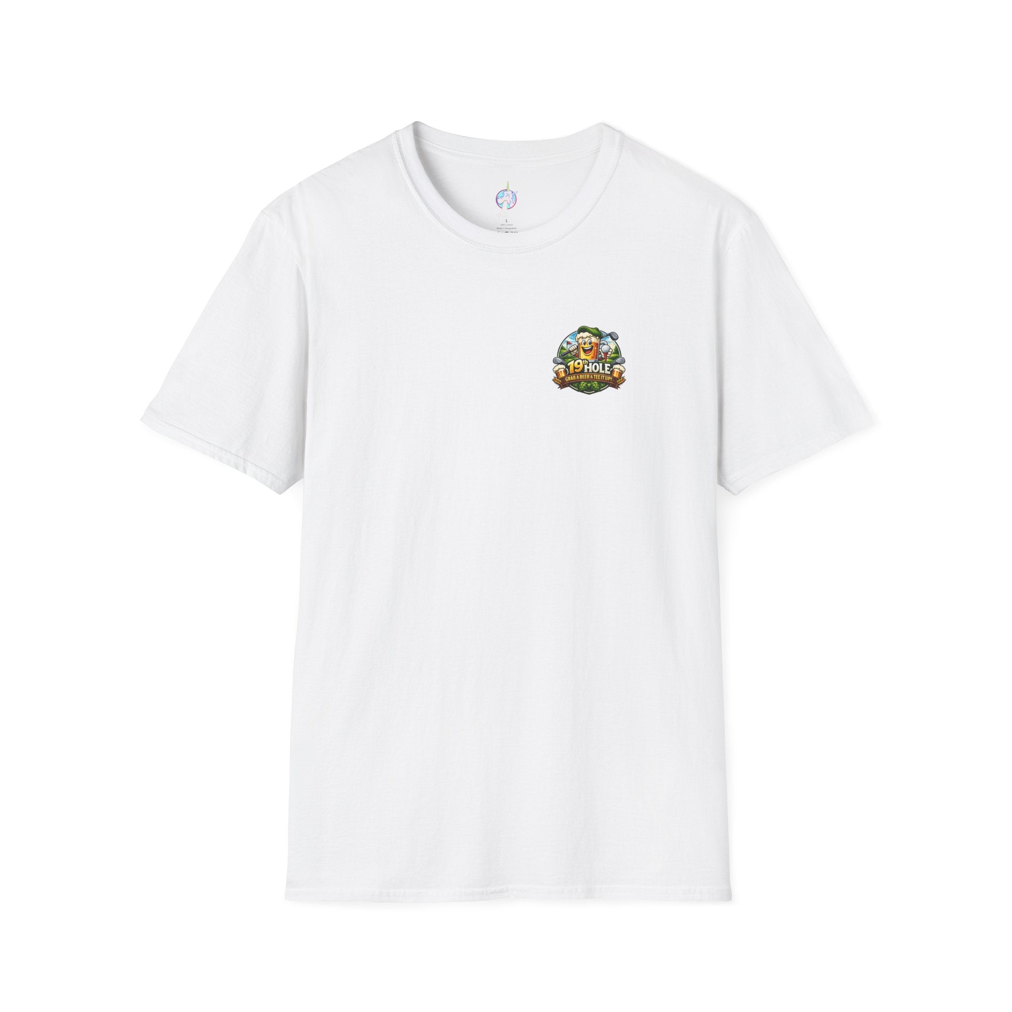 Golf Graphic T-Shirt — "Bad Golf Is Better, Better Than Goodwork" Cartoon Tee