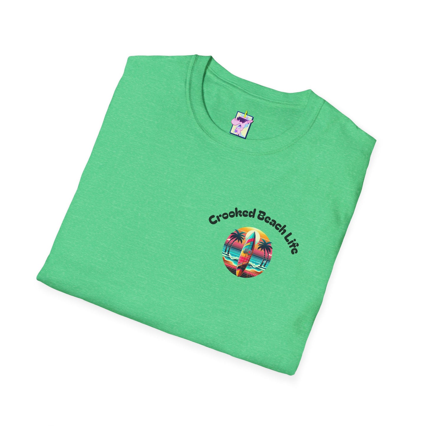 Jammin' Jellyfish Unisex Softstyle T-Shirt - Beach Life Vibes