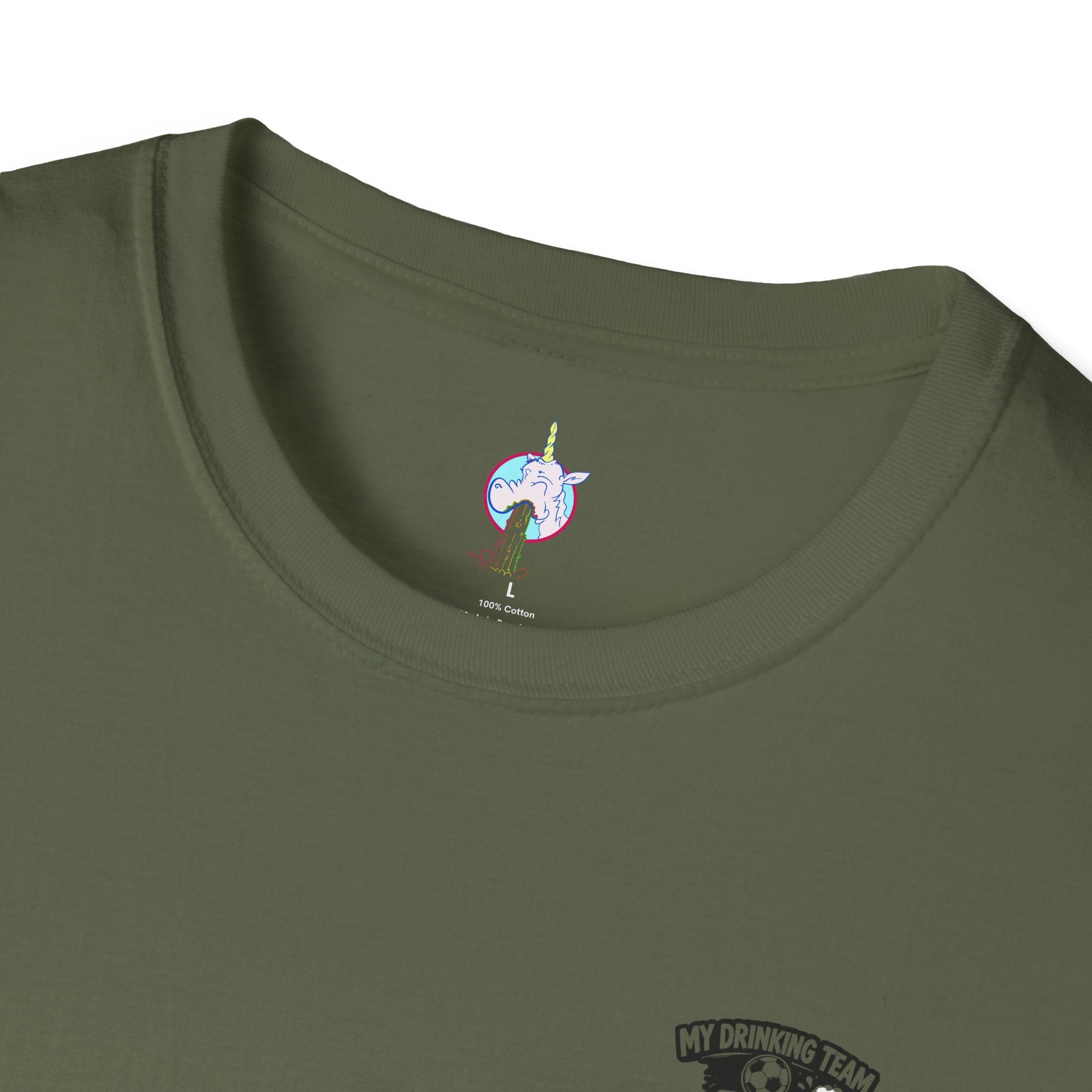 Funny "I Thought This Was a Drinking Game" T-Shirt Soccer Related
