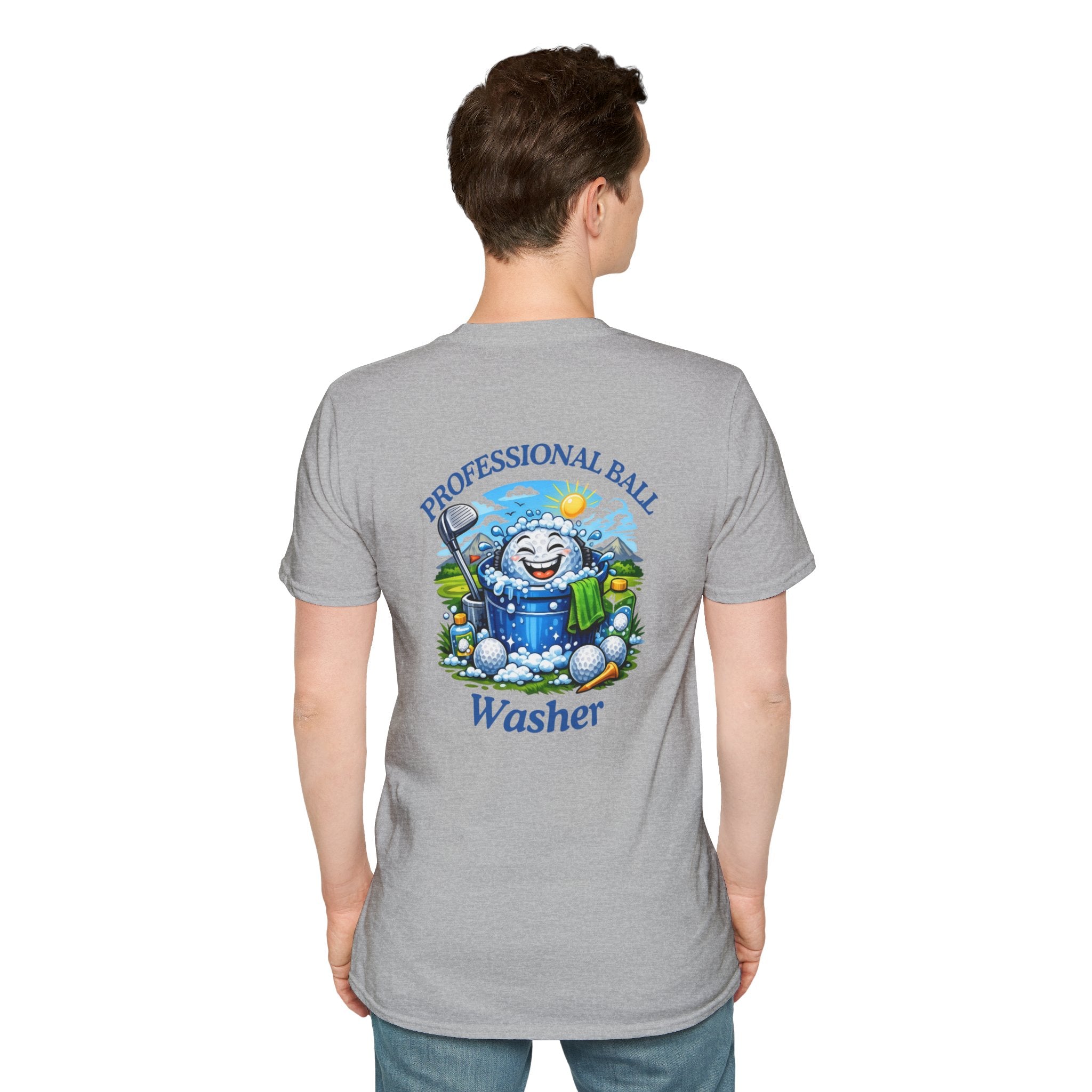 Professional Ball Washer T-Shirt — Funny Golf Crew Shirt