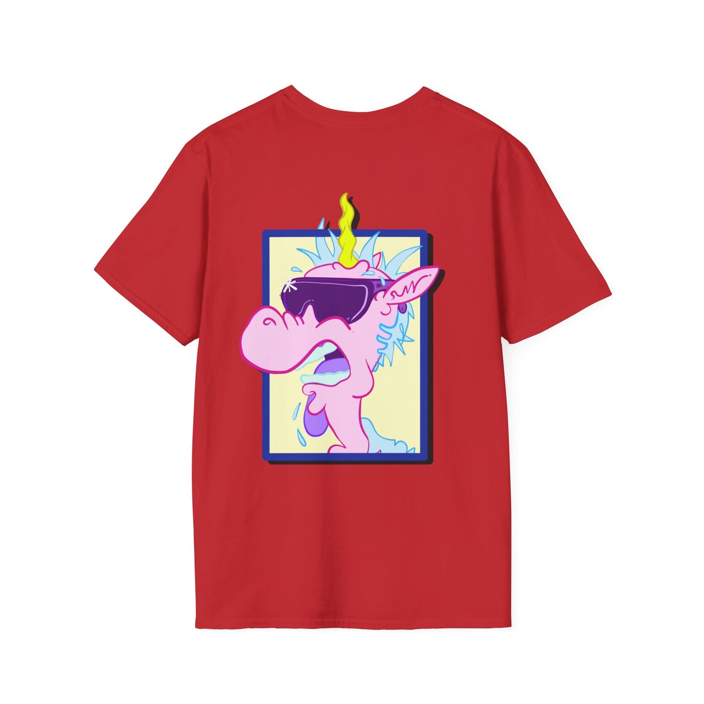 Cool Unicorn Graphic T-Shirt - Are You Crooked, RAVER? Unisex Tee
