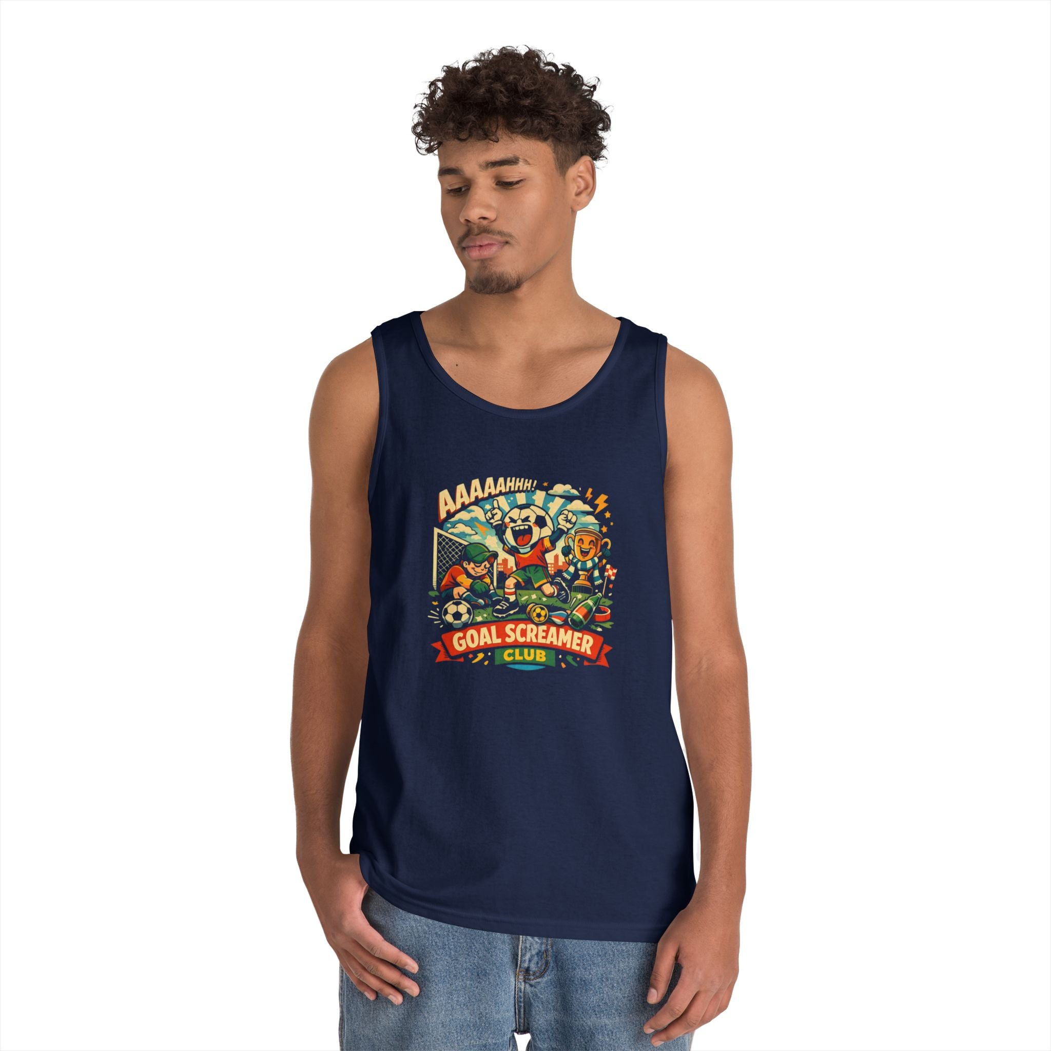 Goal Screamers Club Funny Tank Top