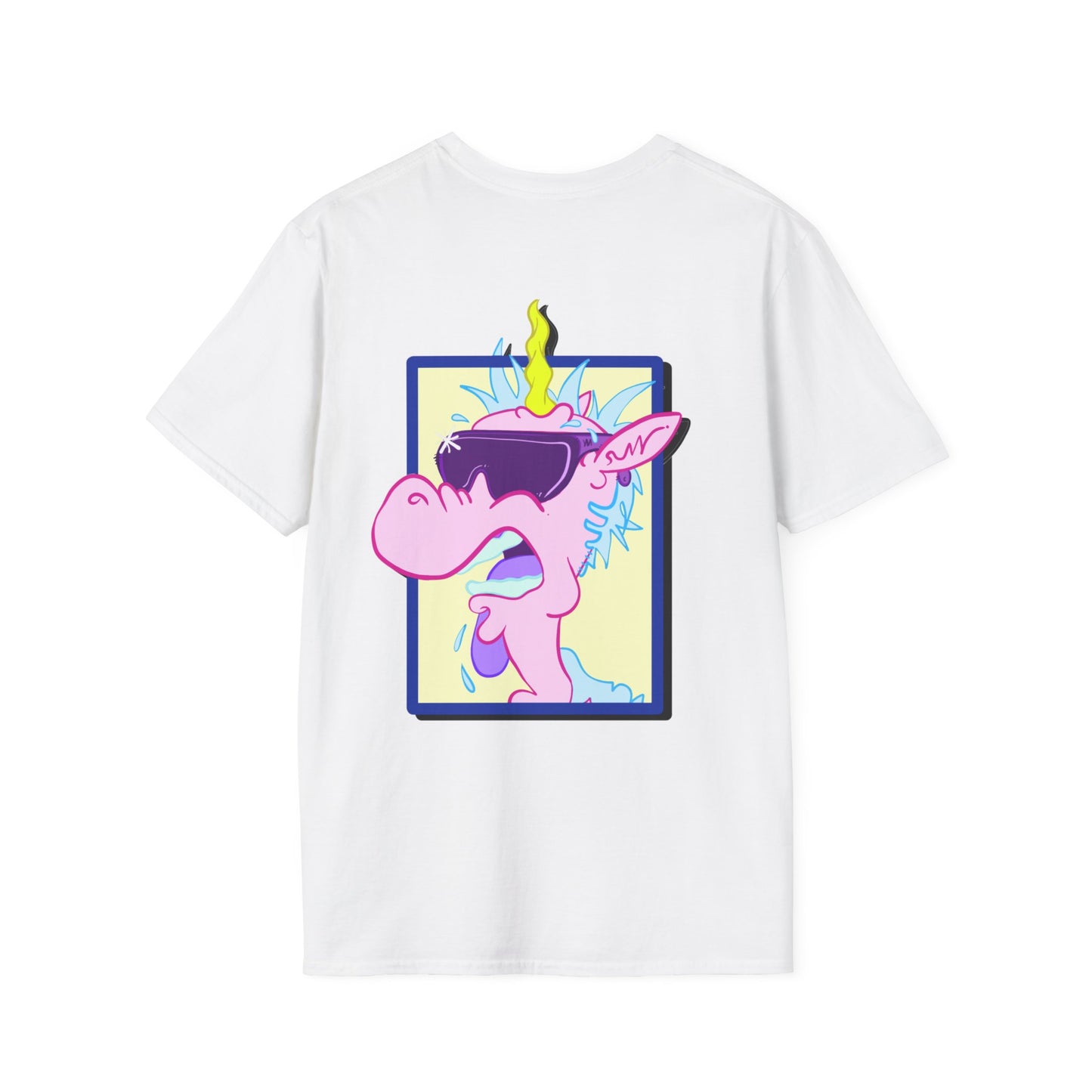 Cool Unicorn Graphic T-Shirt - Are You Crooked, RAVER? Unisex Tee