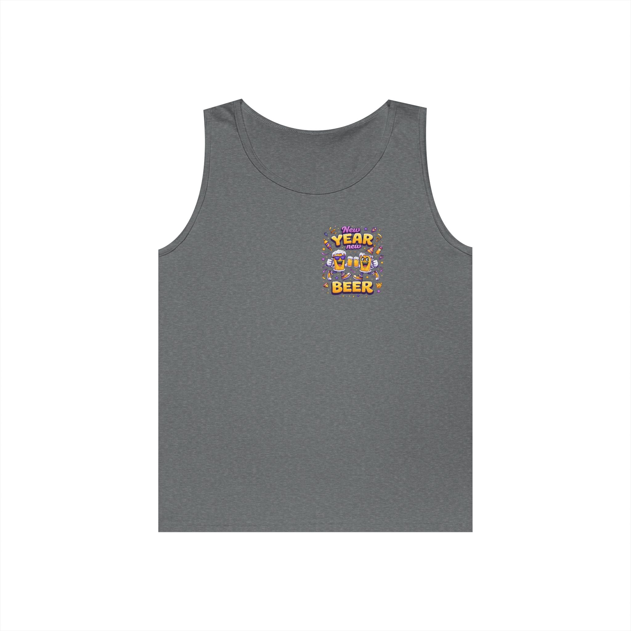 New Year New Beer Funny Tank Top
