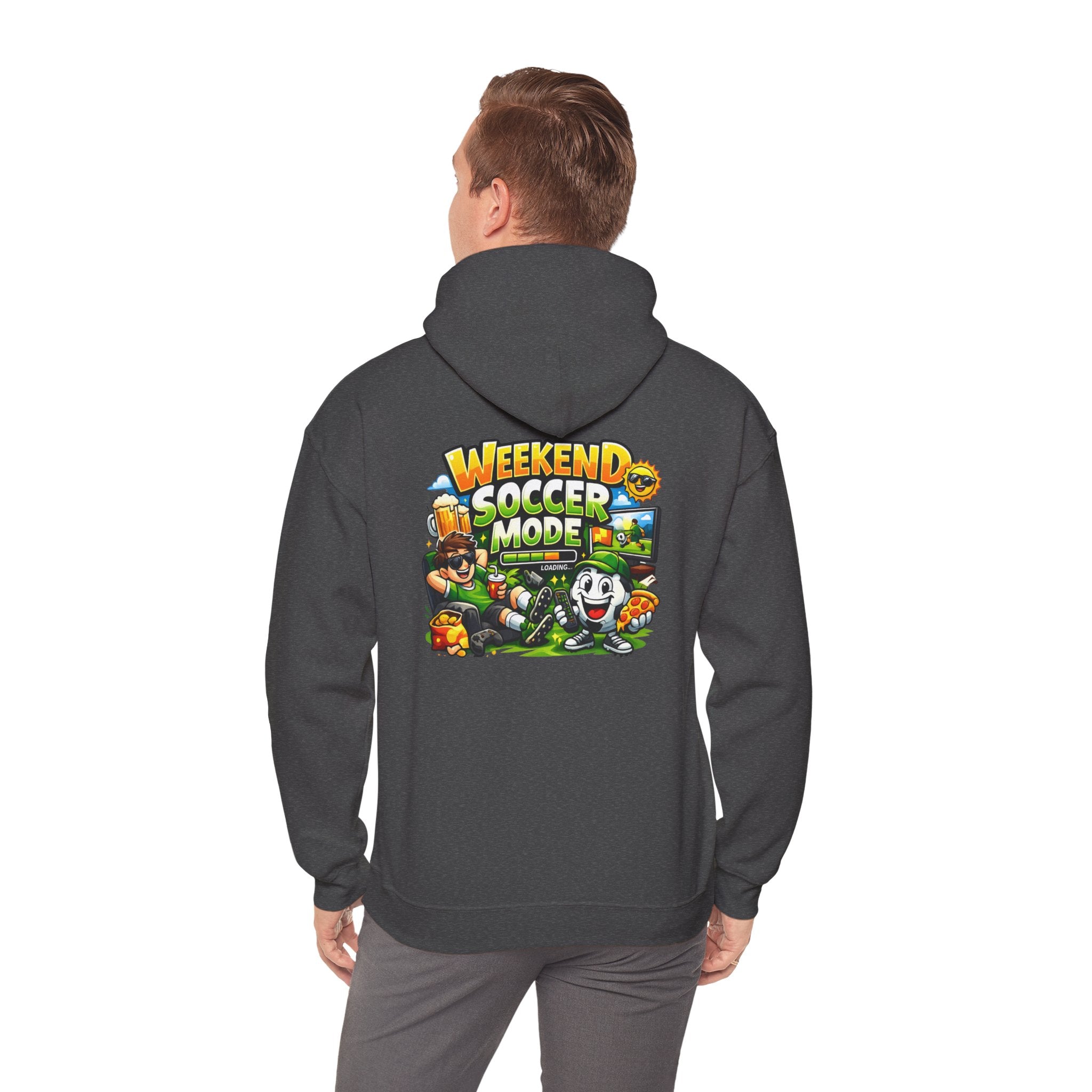 Weekend Soccer Mode Funny Hoodie