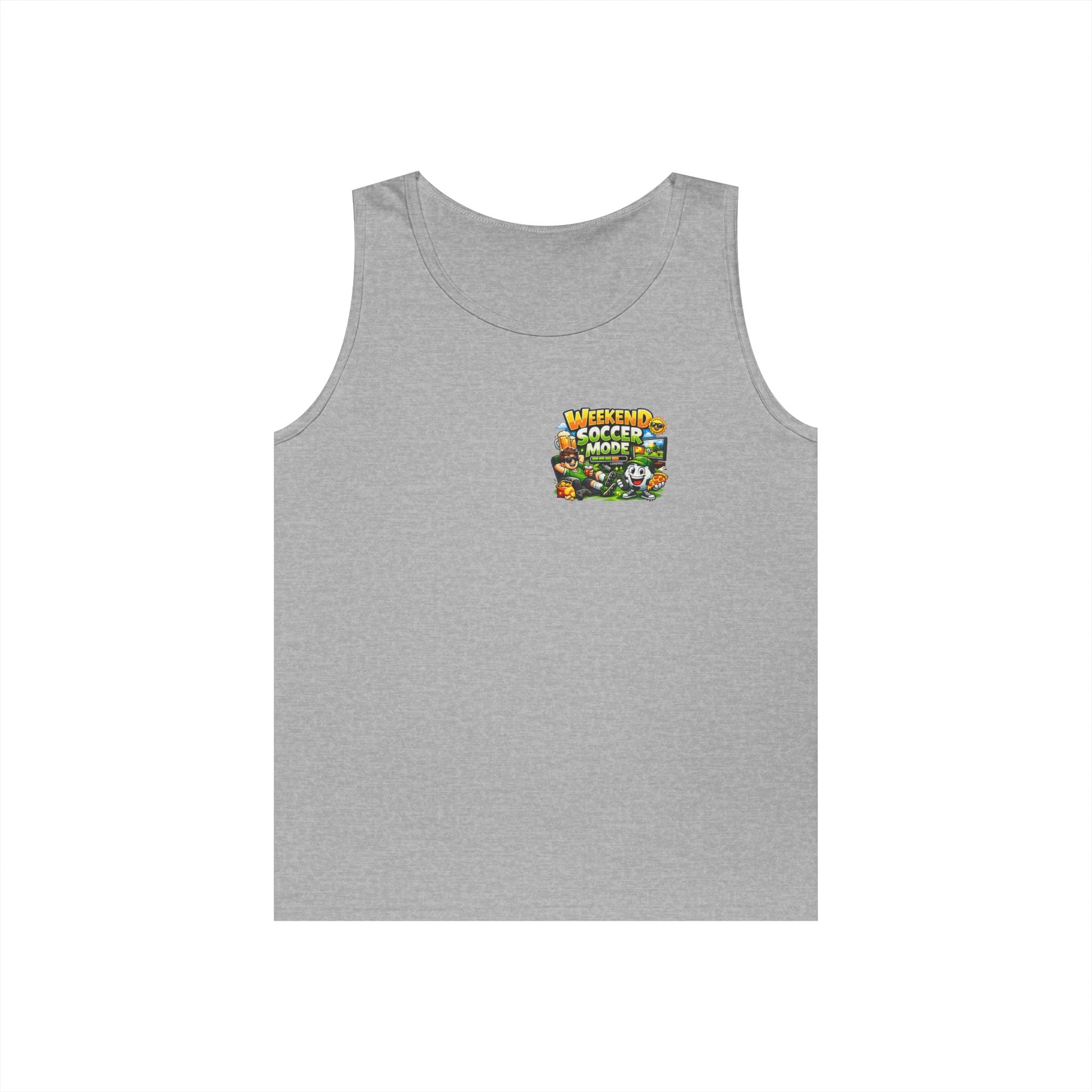 Weekend Soccer Mode Funny Tank Top