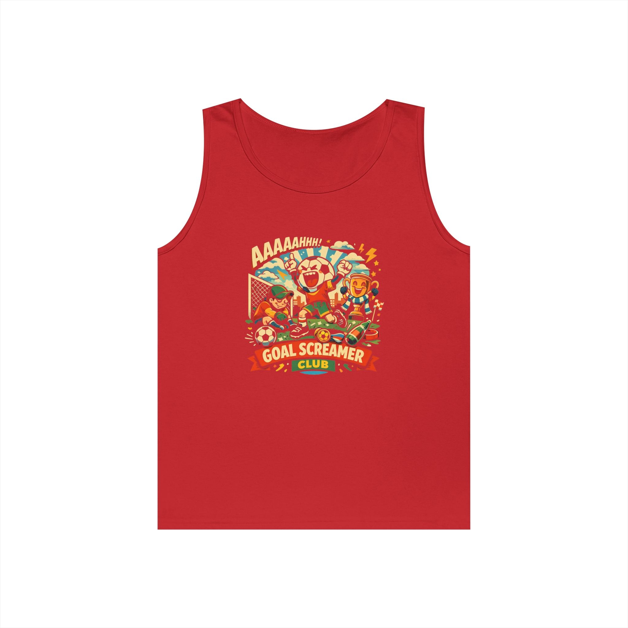 Goal Screamers Club Funny Tank Top
