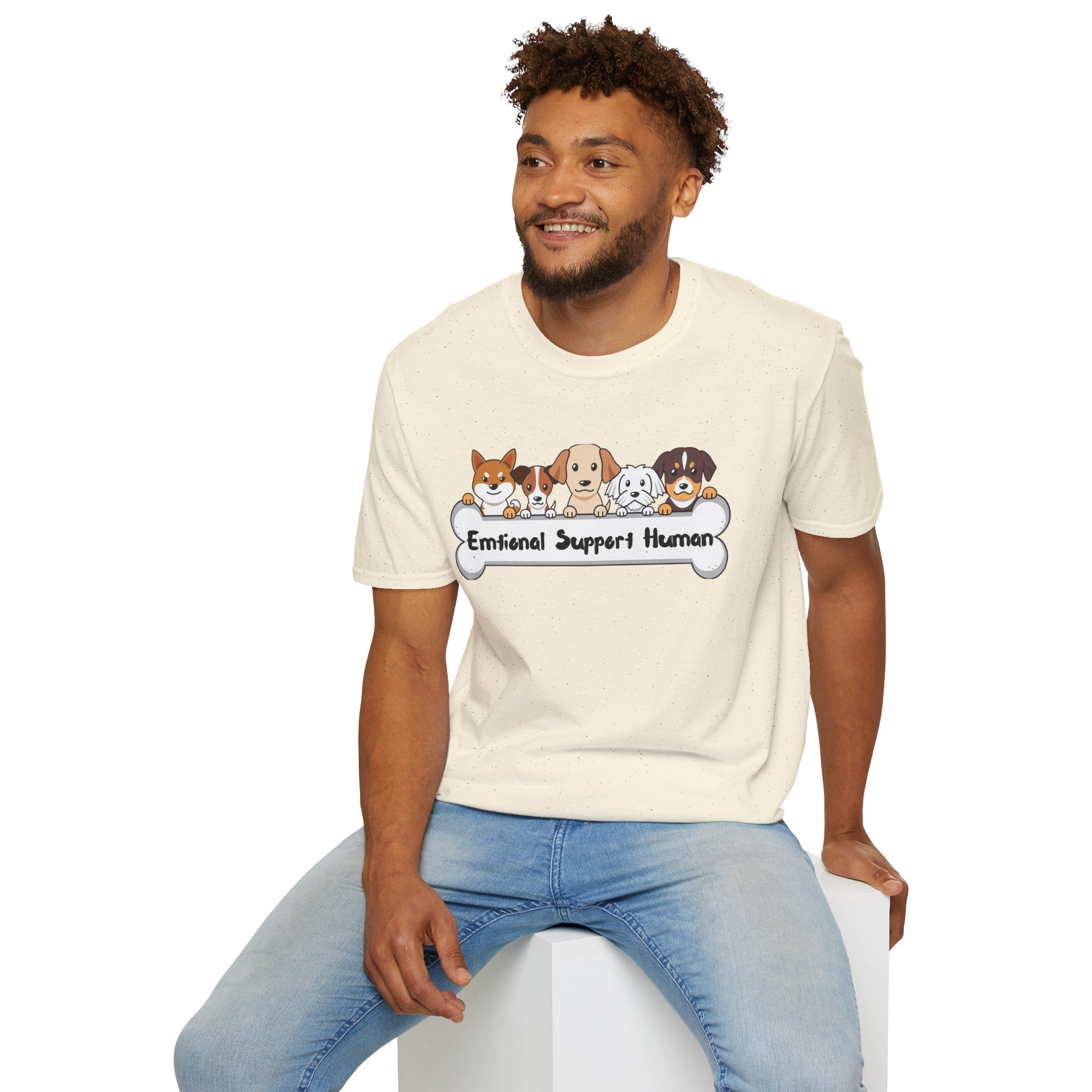 Funny Dogs Love T-Shirt — Cute Happy Pets Tee for Dog Lovers
