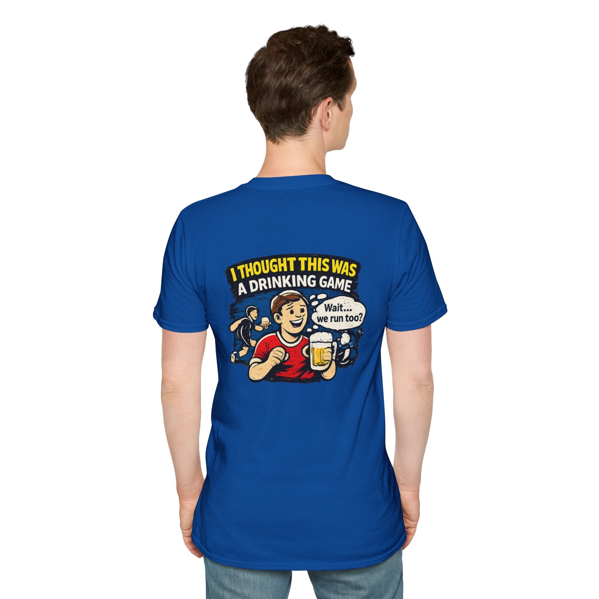 Funny "I Thought This Was a Drinking Game" T-Shirt Soccer Related