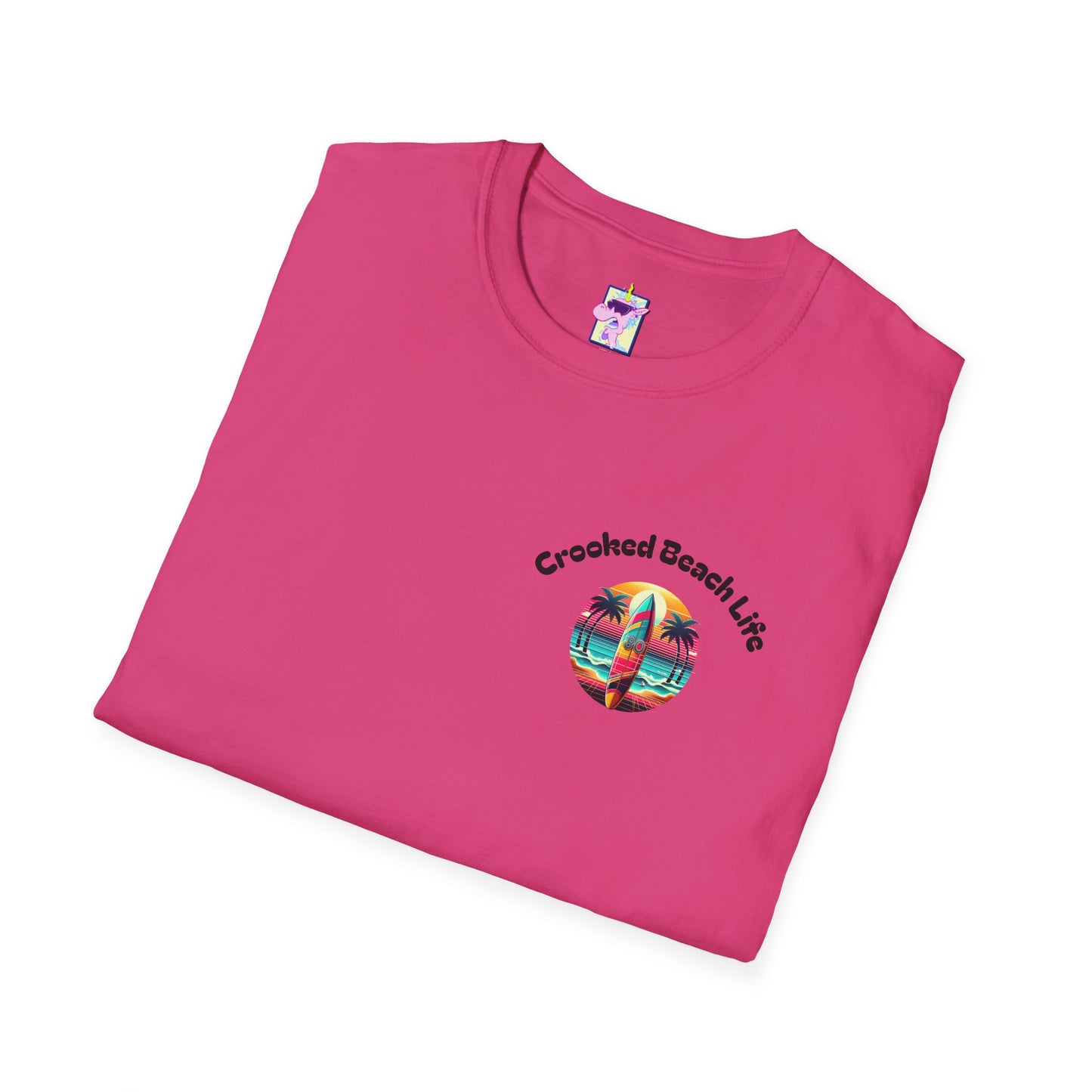 Jammin' Jellyfish Unisex Softstyle T-Shirt - Beach Life Vibes