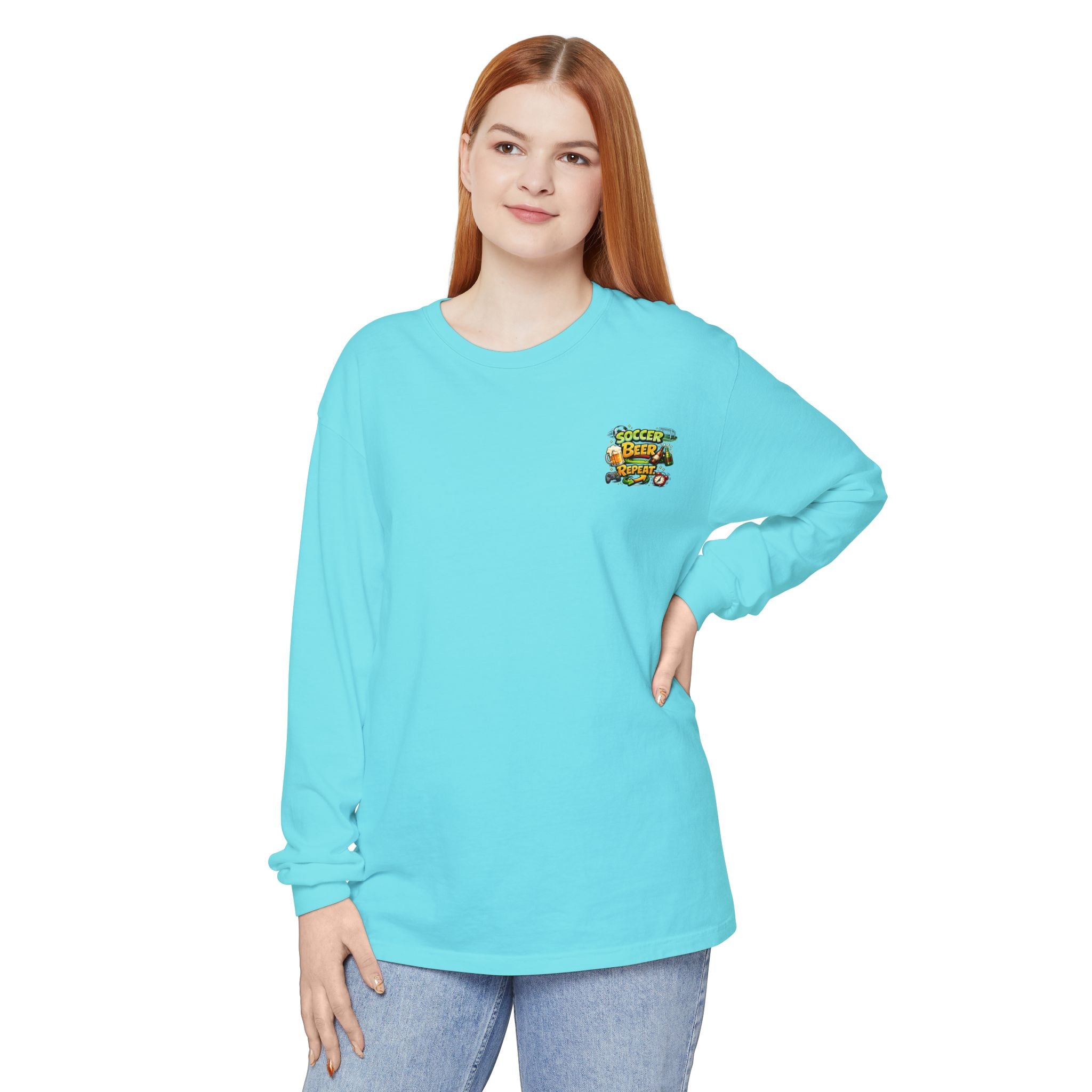 Soccer Beer Repeat Funny Sweatshirt
