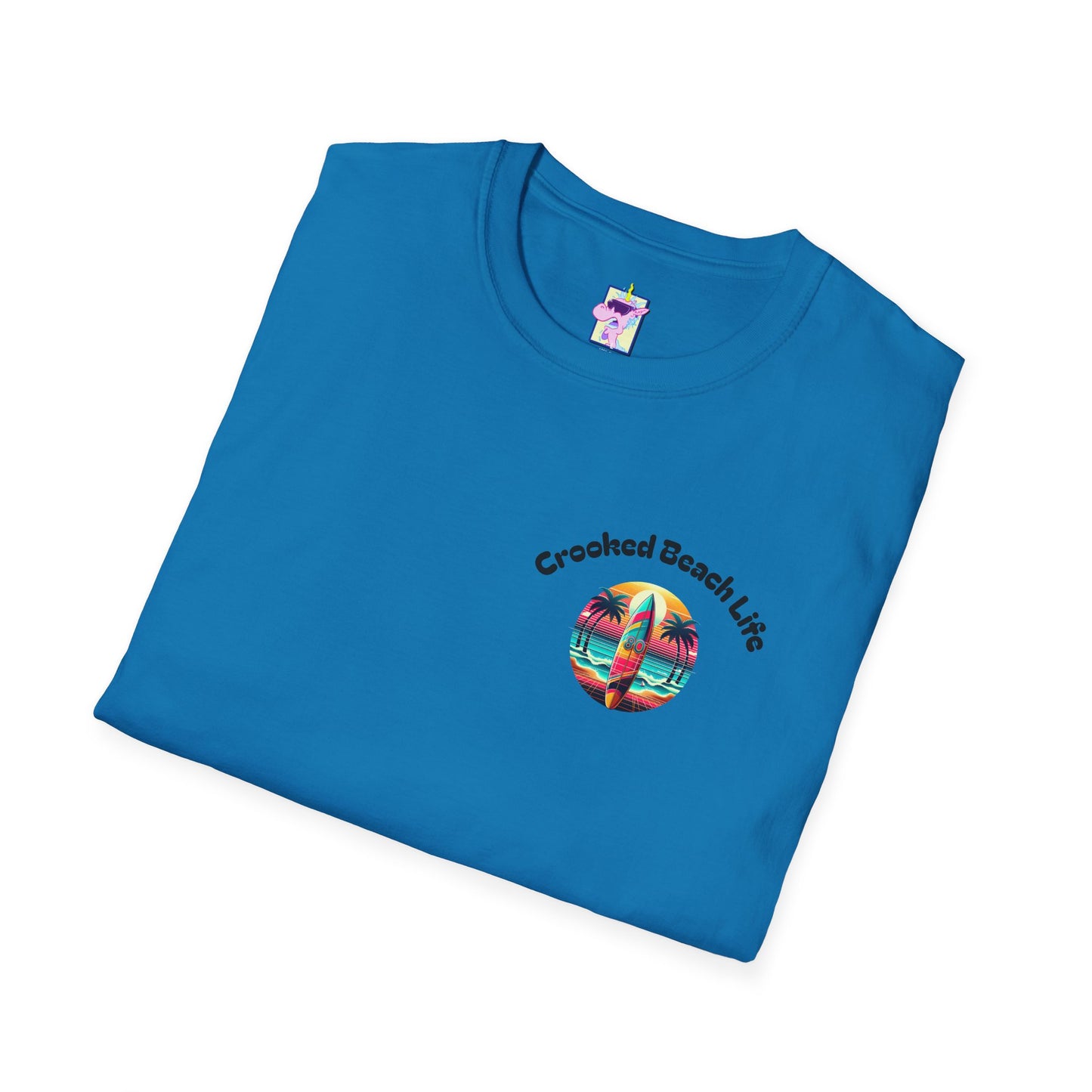 Jammin' Jellyfish Unisex Softstyle T-Shirt - Beach Life Vibes