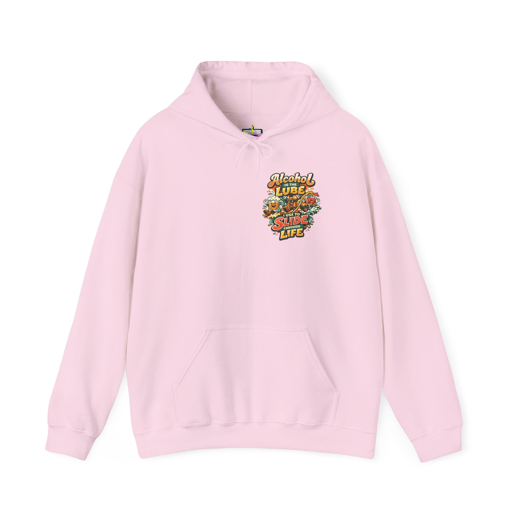 Alcohol Is The Lube I Use To Slide Through Life Funny Hoodie