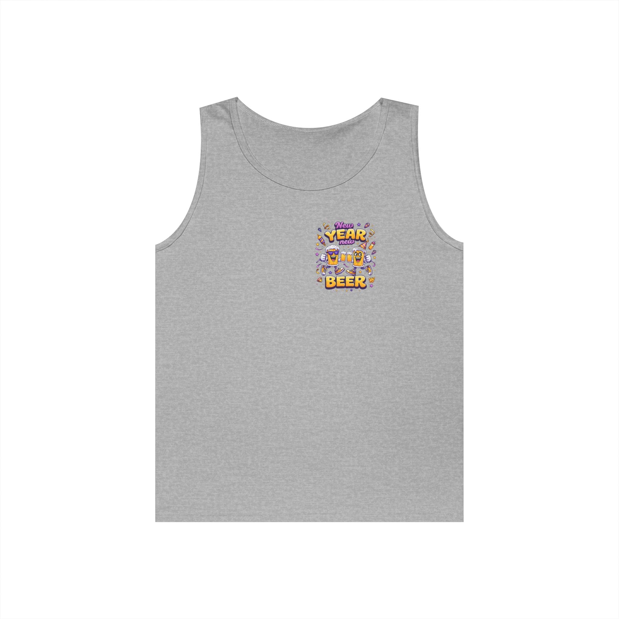 New Year New Beer Funny Tank Top