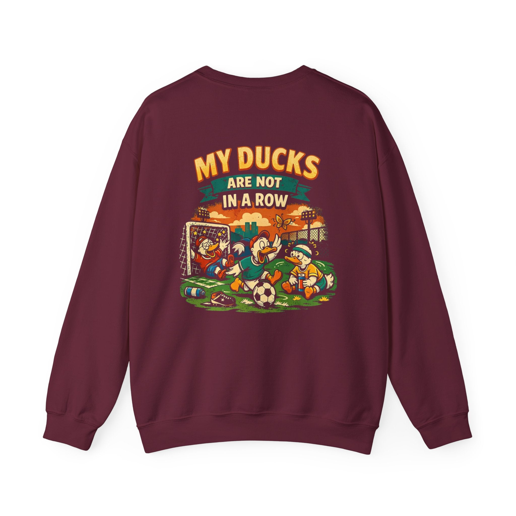My Ducks Are Not In A Row Funny T-Shirt Sarcastic Graphic Tee Anxiety Humor Gift Funny Slogan Shirt Novelty Tee