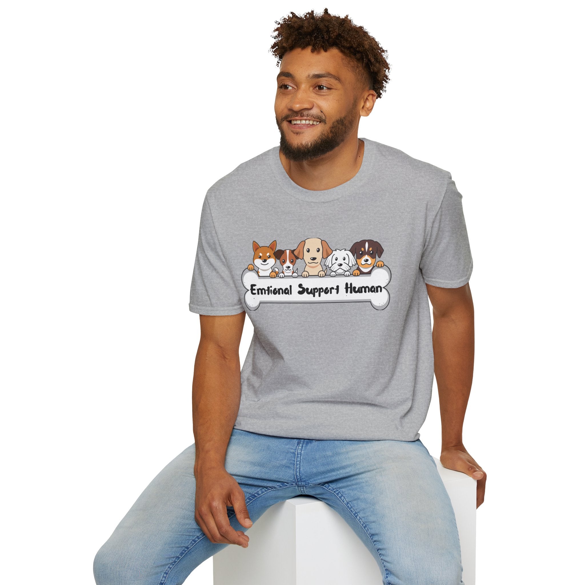 Funny Dogs Love T-Shirt — Cute Happy Pets Tee for Dog Lovers