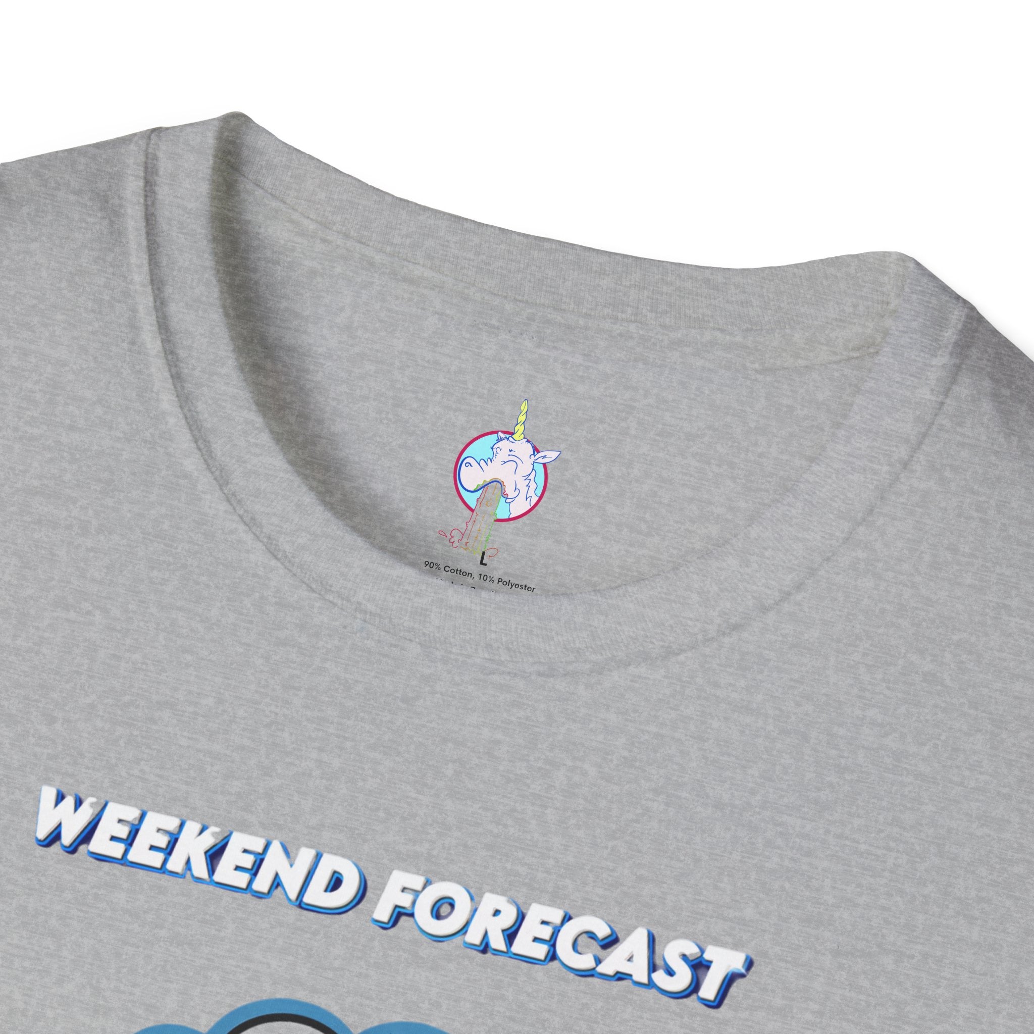 Weekend Forecast Tee — "99% Chance of Beer" Graphic T-Shirt