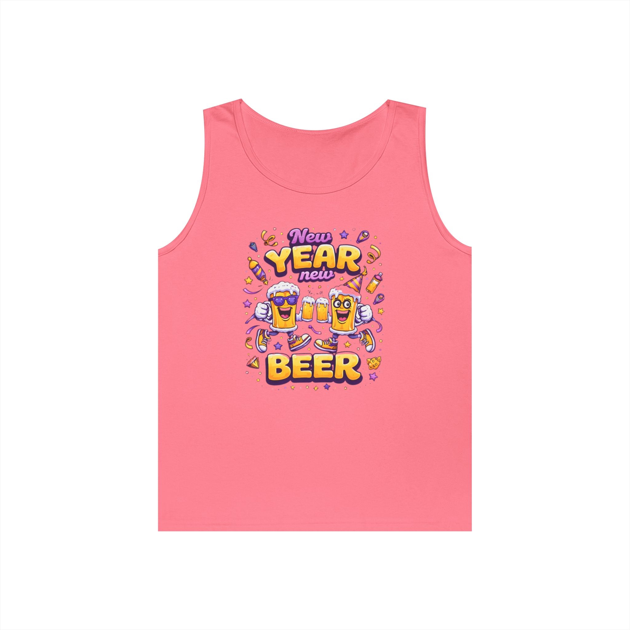 New Year New Beer Funny T-Shirt Sarcastic Drinking Tee Funny New Years Shirt Resolution Novelty Beer Gift Graphic Tee