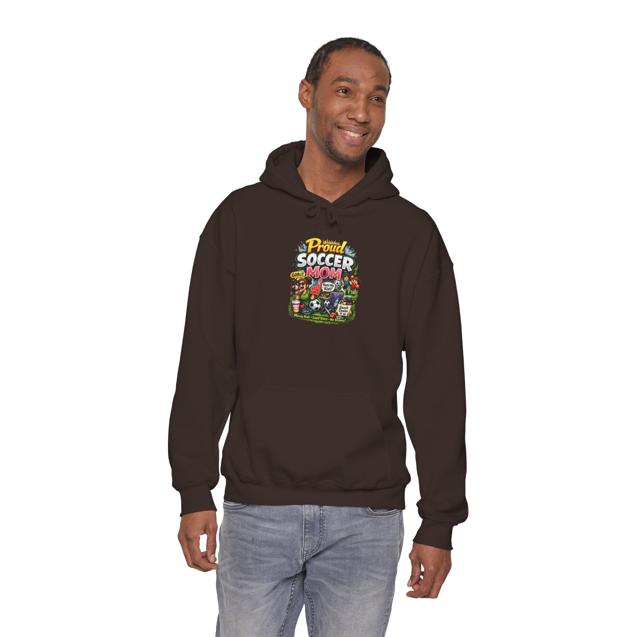 Proud Soccer Dad Funny Hoodie