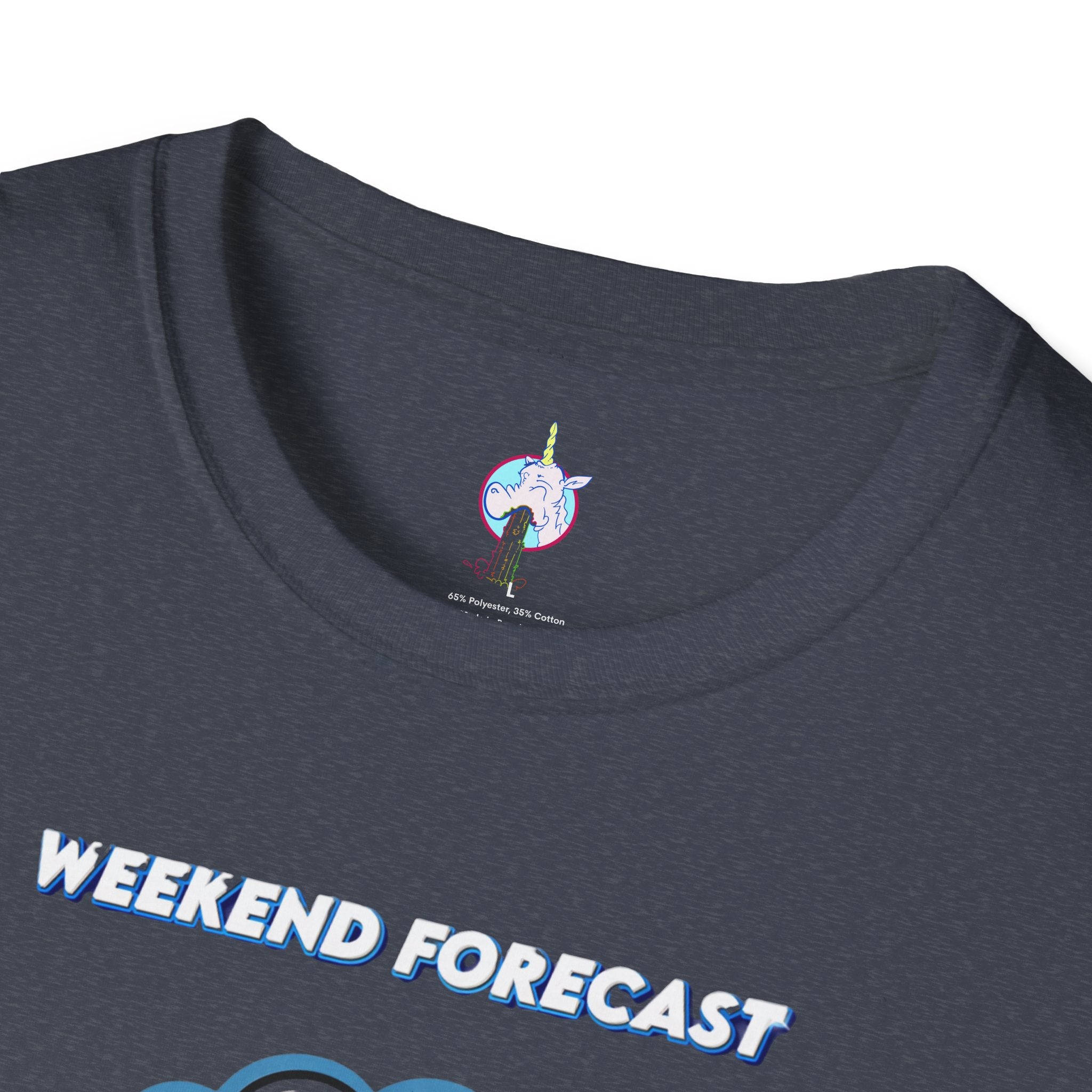Weekend Forecast Tee — "99% Chance of Beer" Graphic T-Shirt