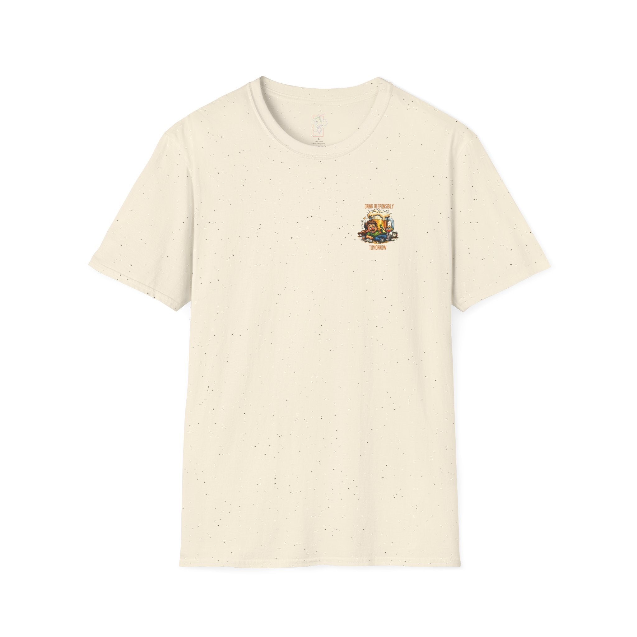 Drink Responsibly Tomorrow T-Shirt — Funny Beer Hangover Graphic Tee