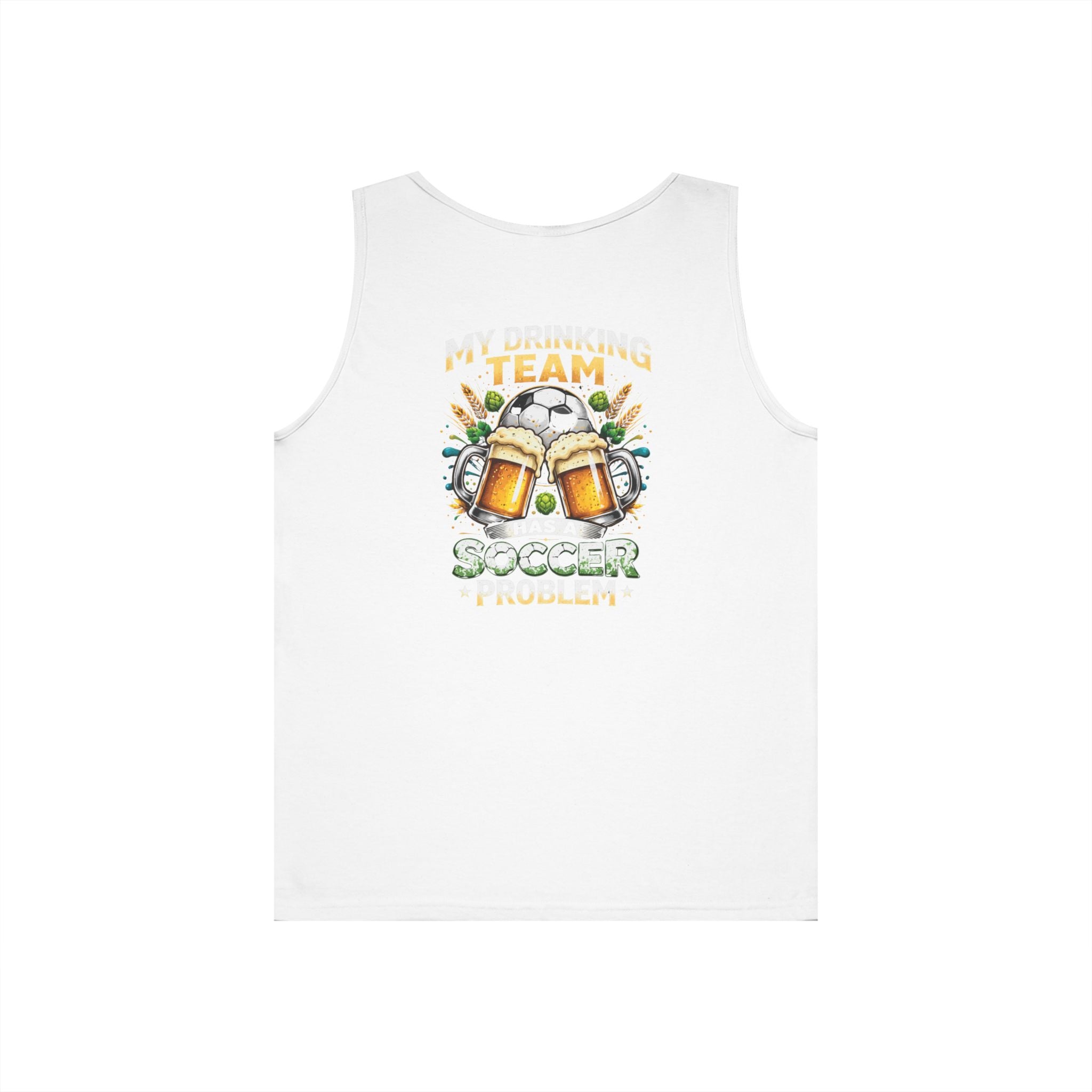 Soccer Fan Beer Cheers Tank