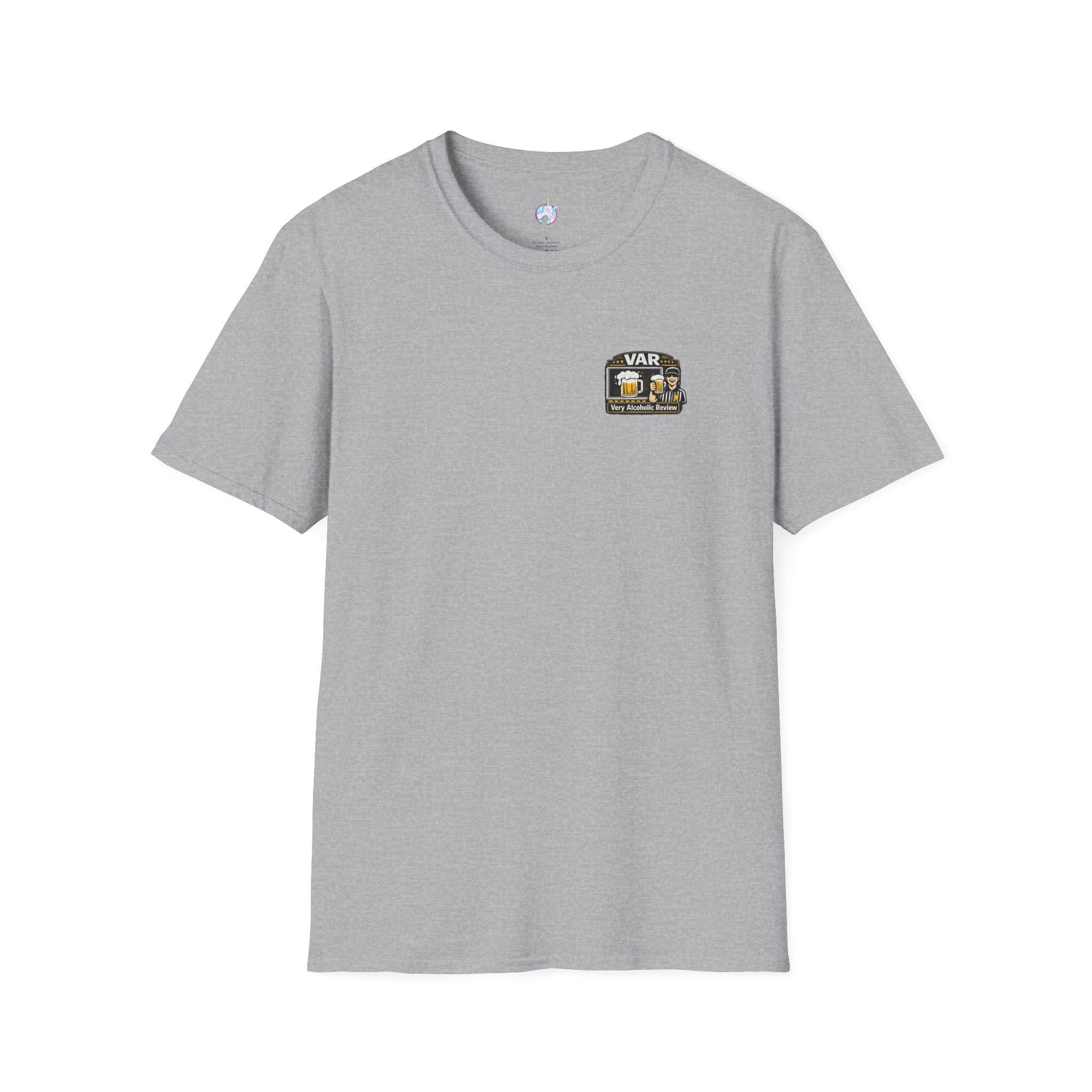 VAR "Very Alcoholic Review" Soccer T-Shirt — Beer Referee Graphic Tee