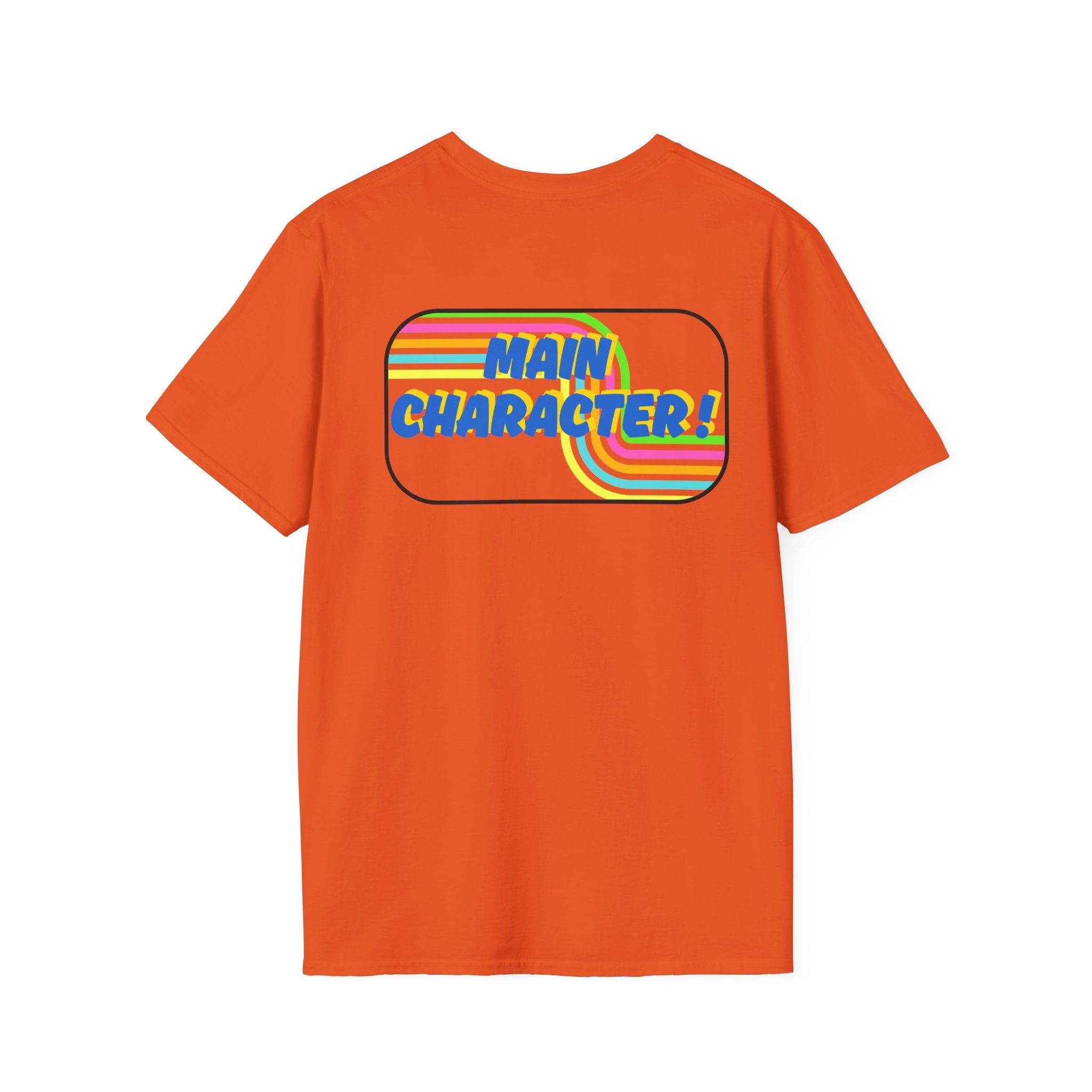 Main Character-Retro Funny — Awesome Creative Graphic T-Shirt
