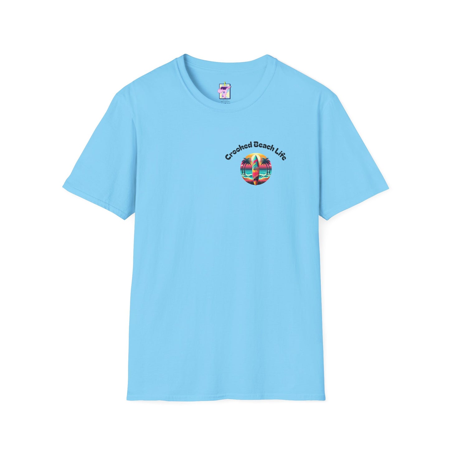 Jammin' Jellyfish Unisex Softstyle T-Shirt - Beach Life Vibes