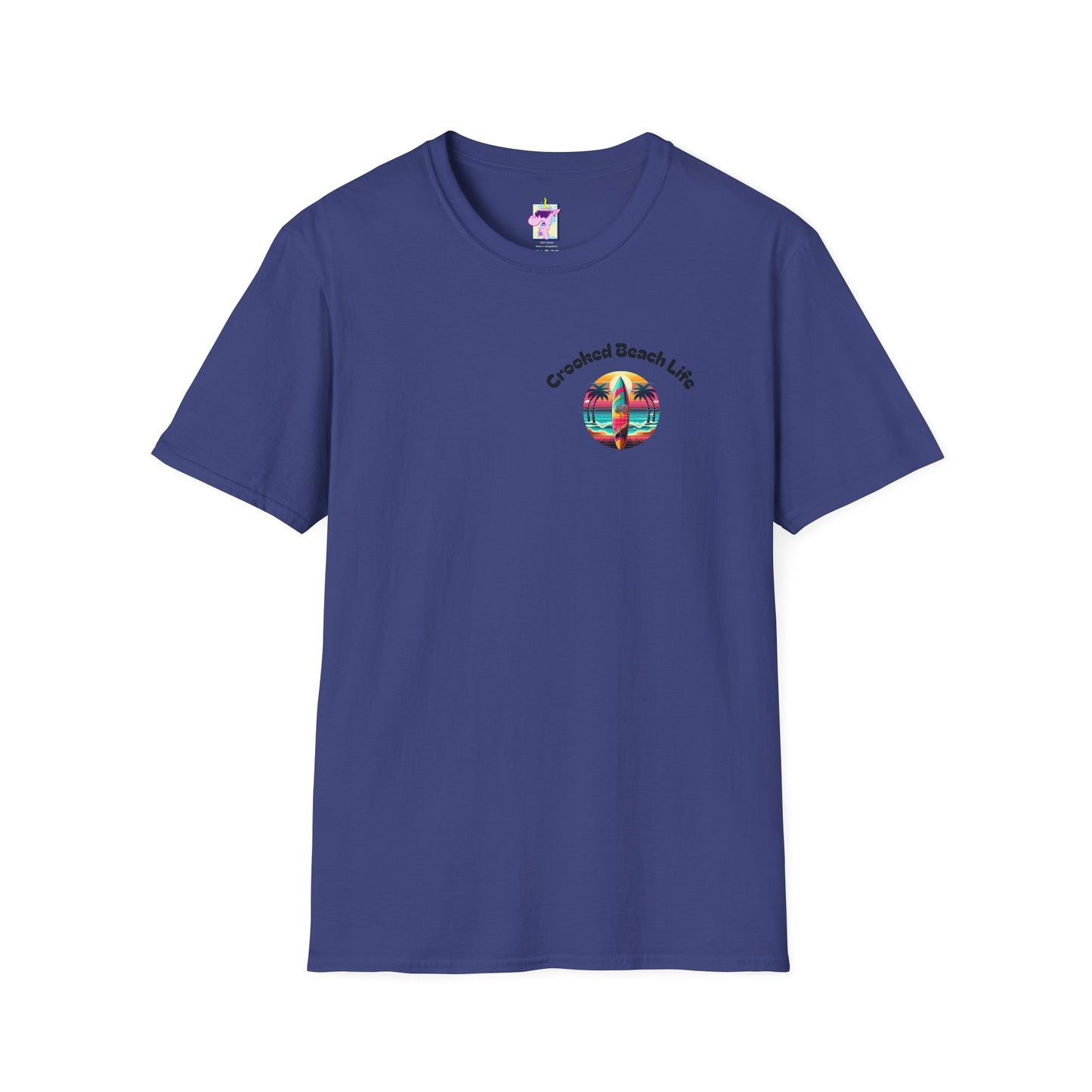 Jammin' Jellyfish Unisex Softstyle T-Shirt - Beach Life Vibes