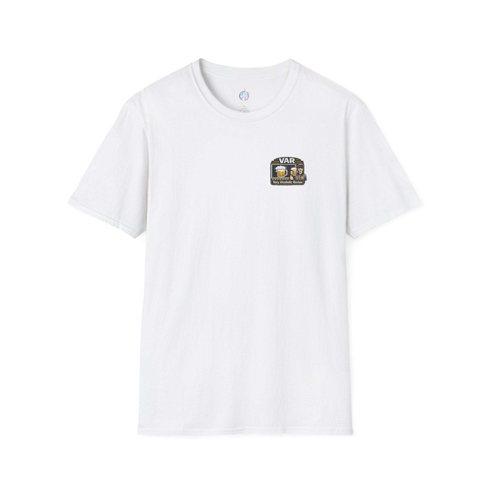 VAR "Very Alcoholic Review" Soccer T-Shirt — Beer Referee Graphic Tee
