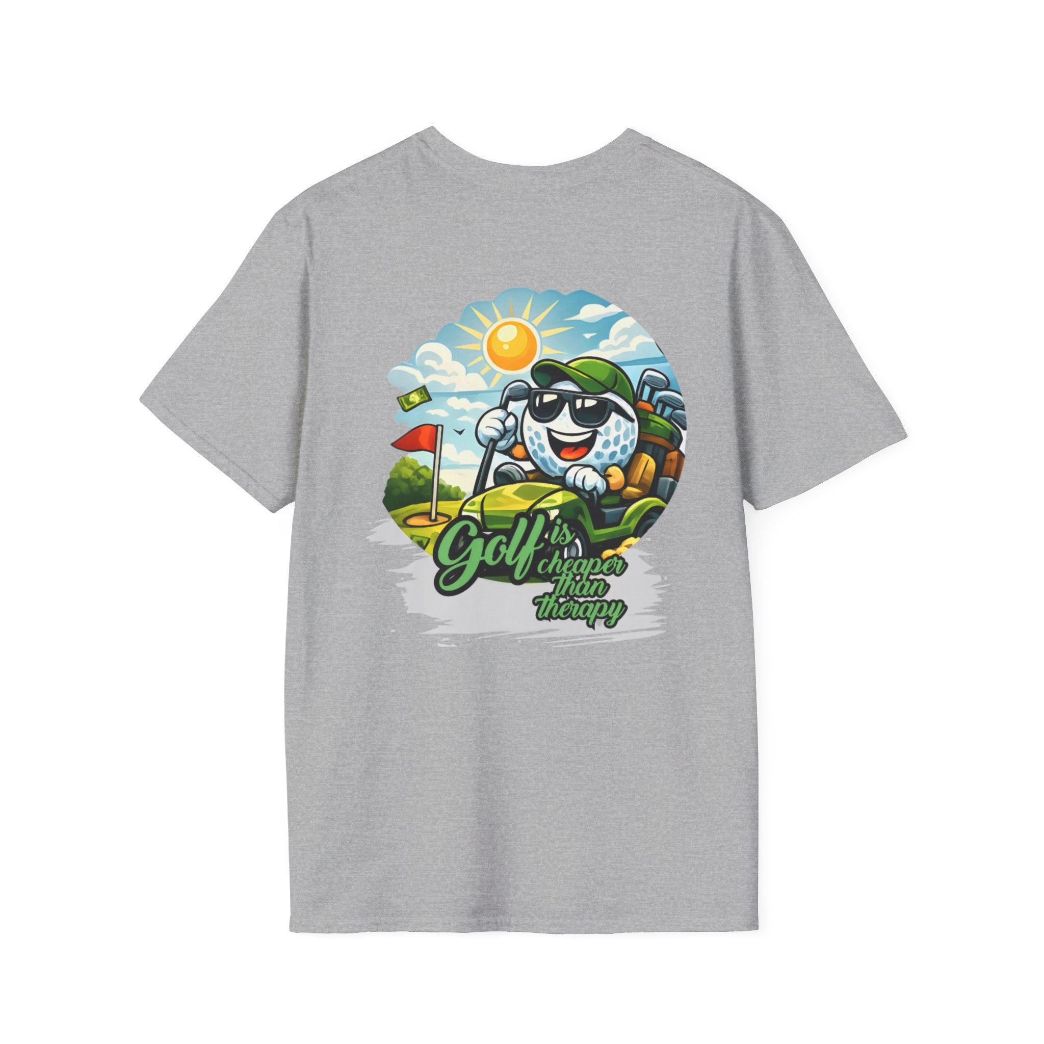 Golf Is Cheaper Than Therapy T-Shirt