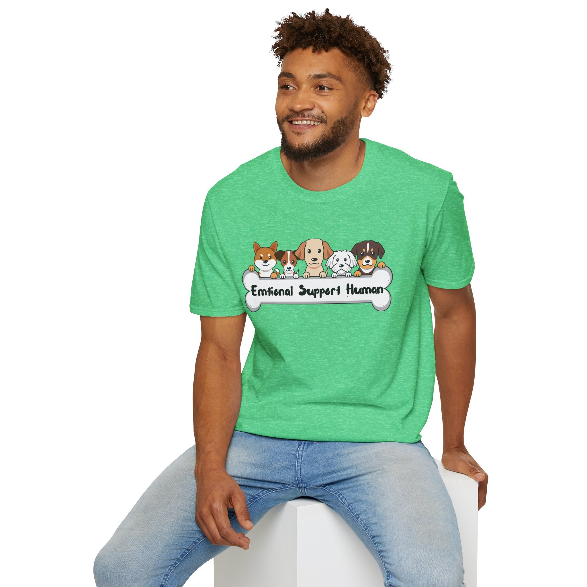 Funny Dogs Love T-Shirt — Cute Happy Pets Tee for Dog Lovers