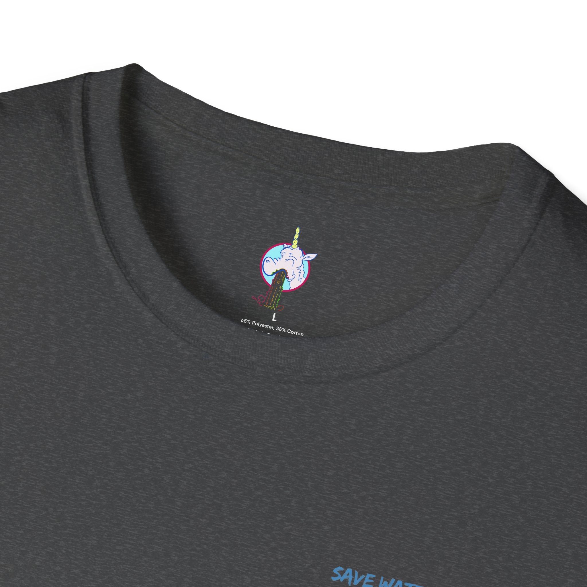 Save Water Drink Beer T-Shirt — Funny Beer & Water Cartoon Tee