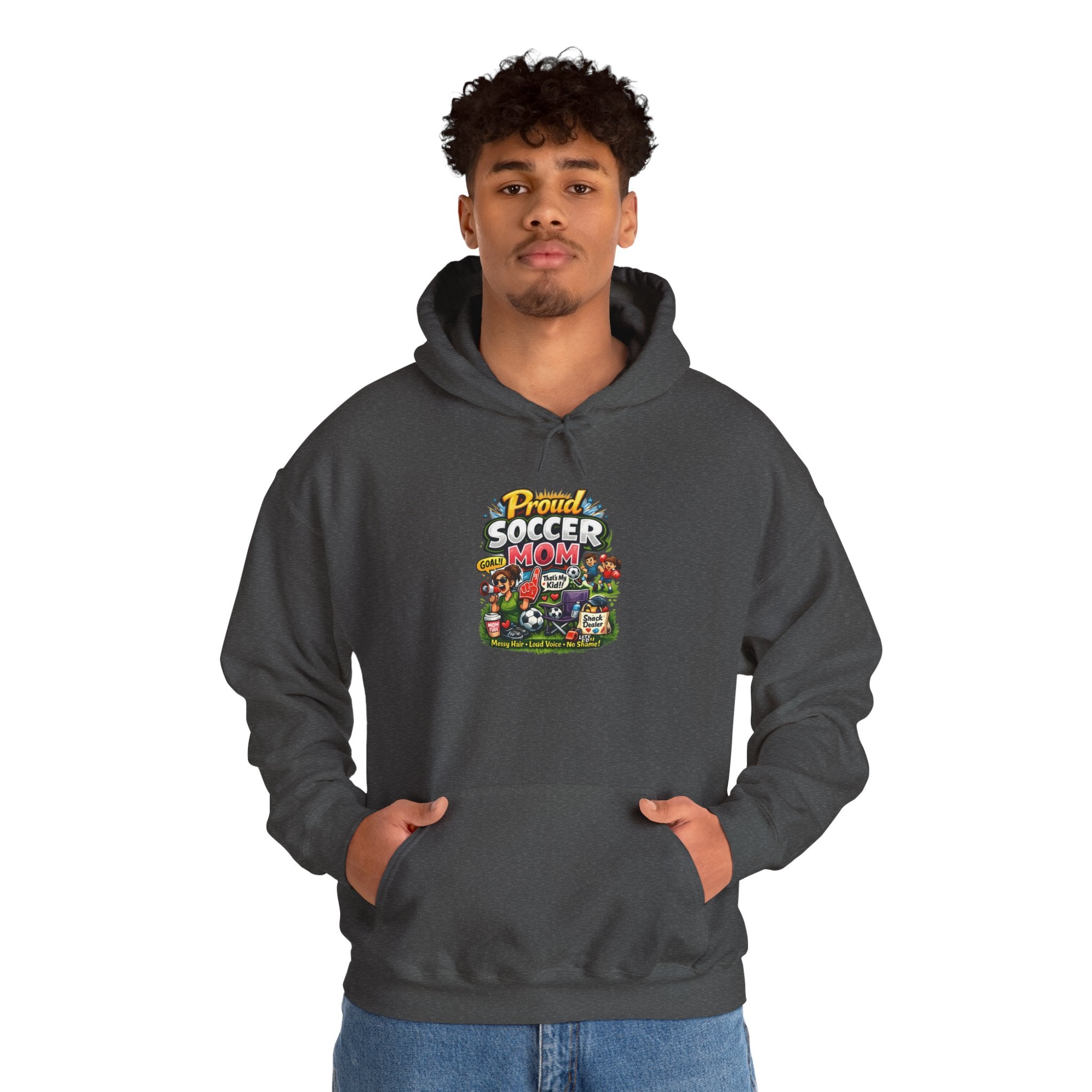 Proud Soccer Dad Funny Hoodie