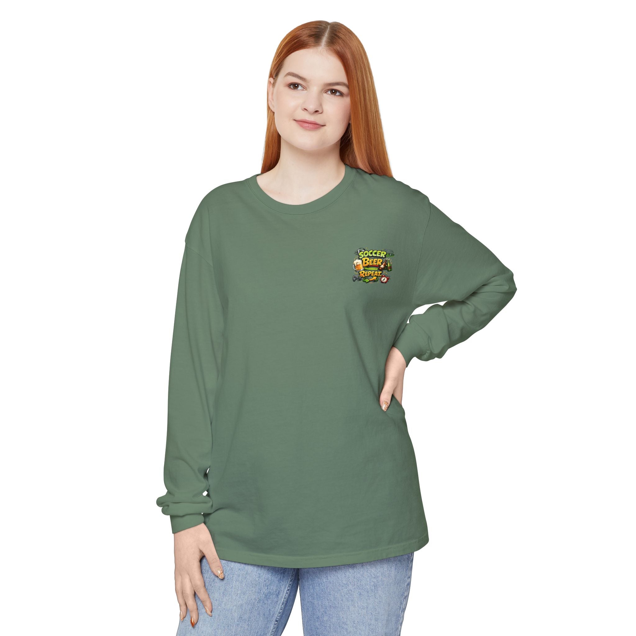 Soccer Beer Repeat Funny Sweatshirt