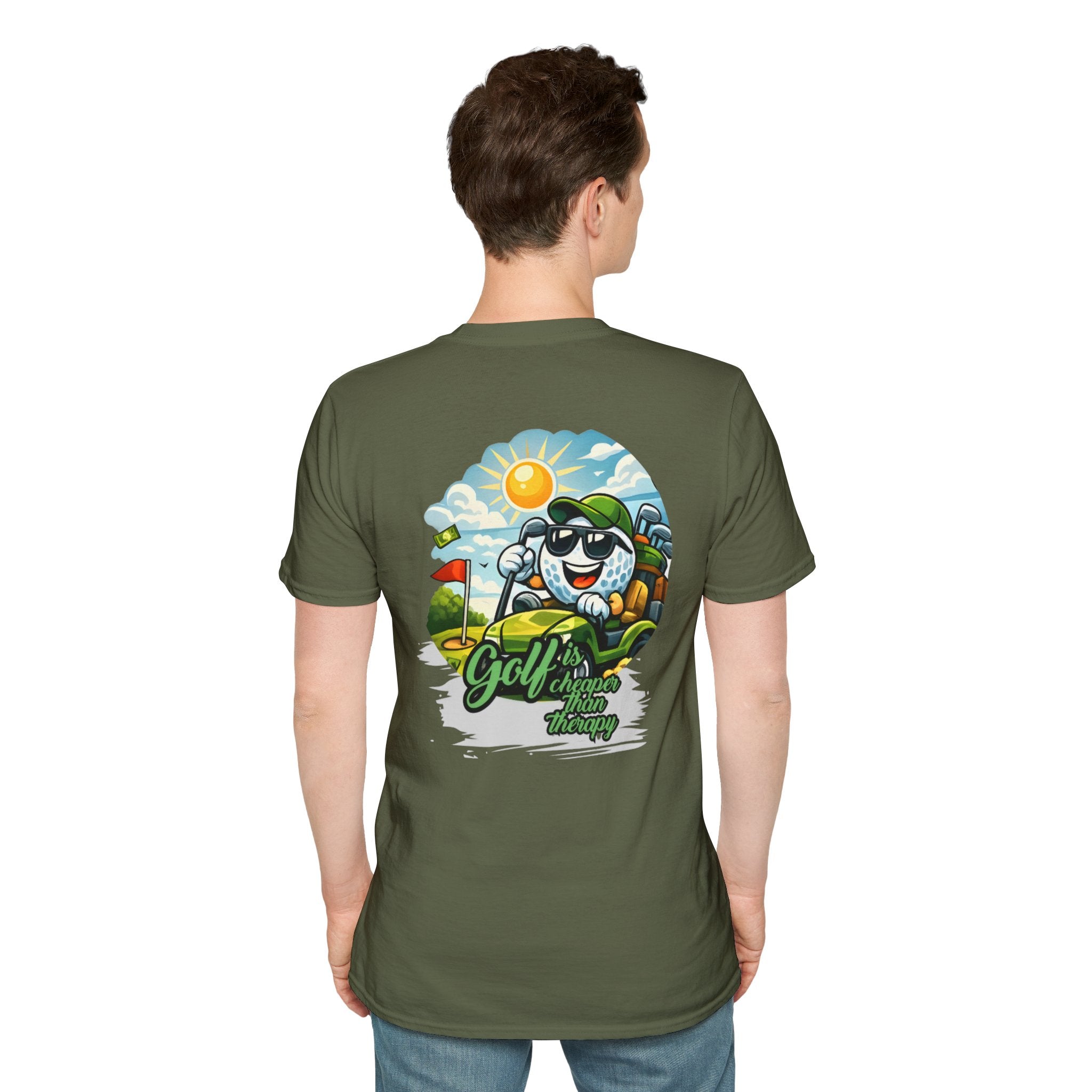 Golf Is Cheaper Than Therapy T-Shirt